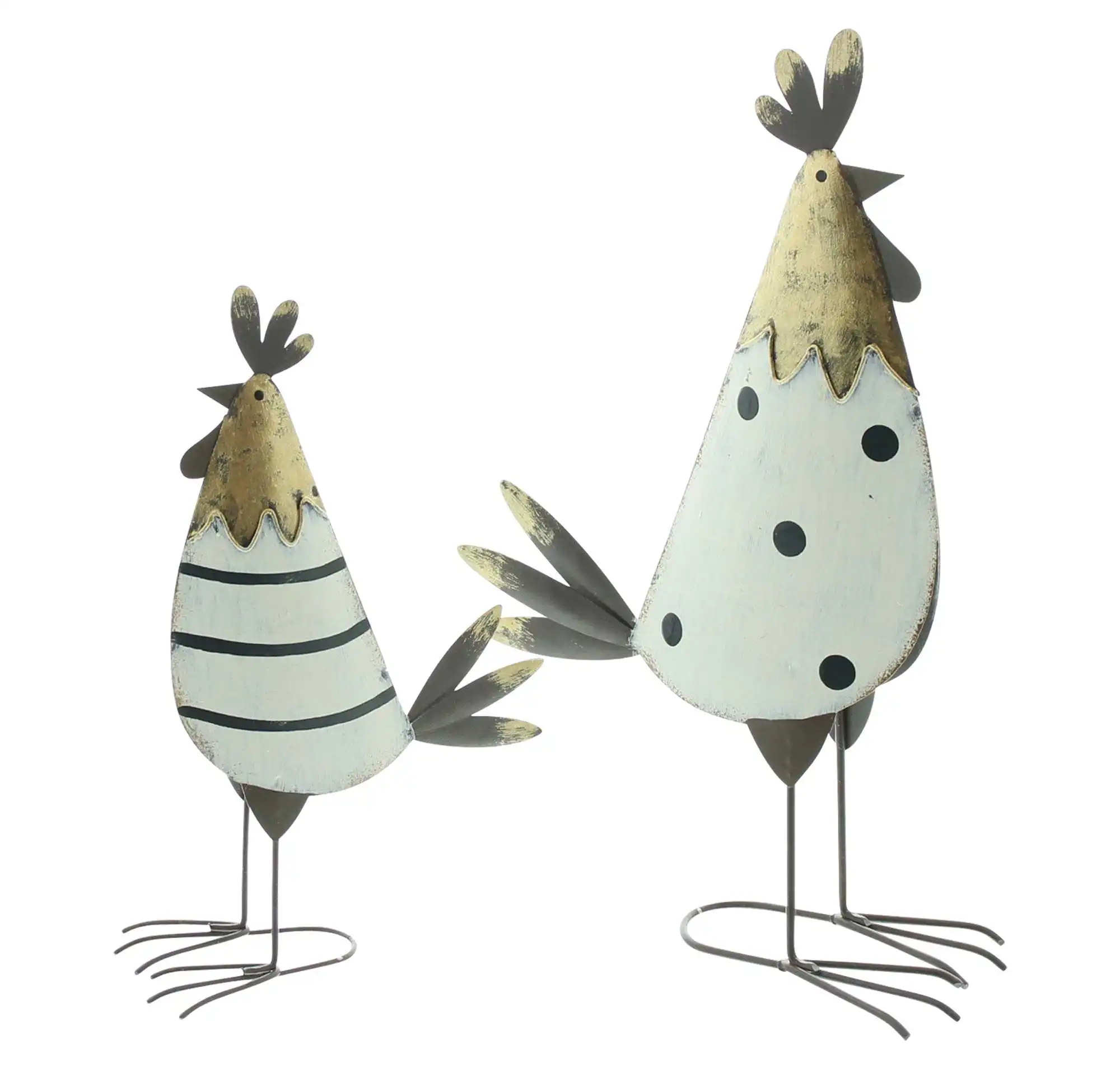 Figur "Hahn & Huhn", 2er Set im Frank Flechtwaren Online Shop für Ostern kaufen Figur "Hahn & Huhn", 2er Set im Frank Flechtwaren Online Shop für Ostern kaufen