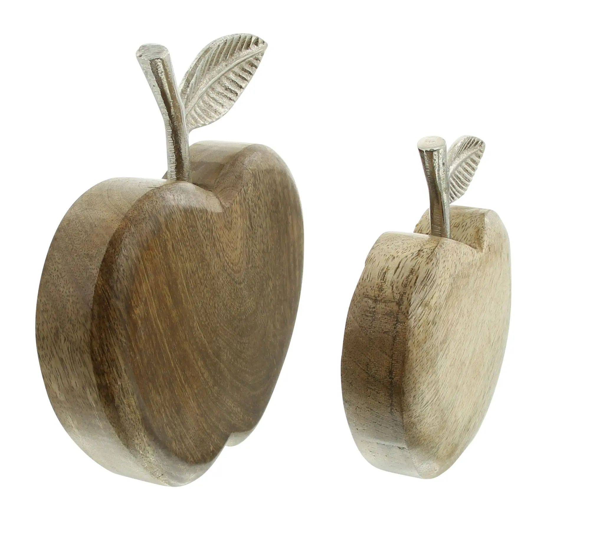 Apfel "Mangoholz", 2er Set im Frank Flechtwaren Online Shop für Deko kaufen Apfel "Mangoholz", 2er Set im Frank Flechtwaren Online Shop für Deko kaufen