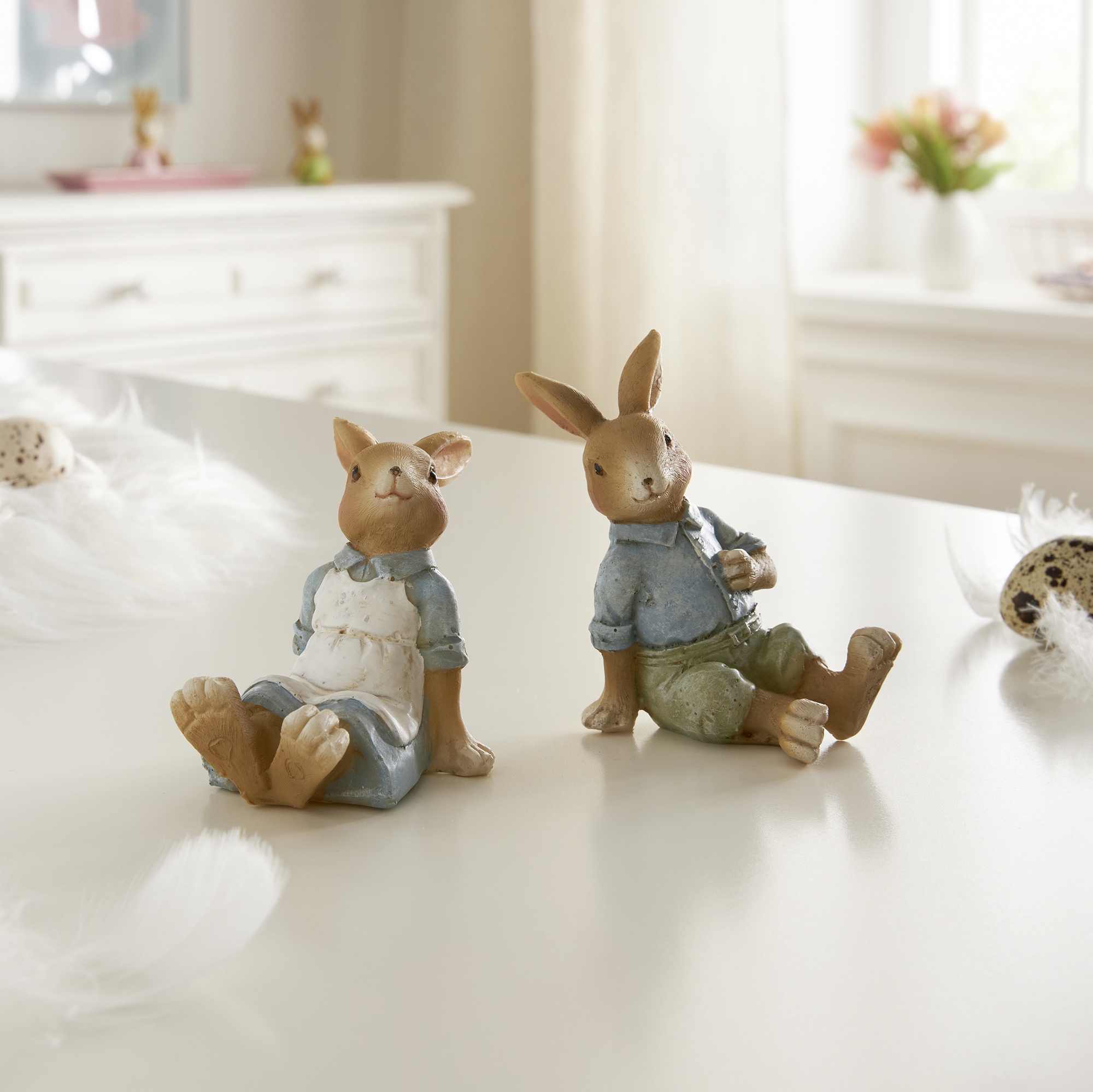 Hase "Liesel &amp; Anton", 2er Set  im Frank Flechtwaren Online Shop kaufen