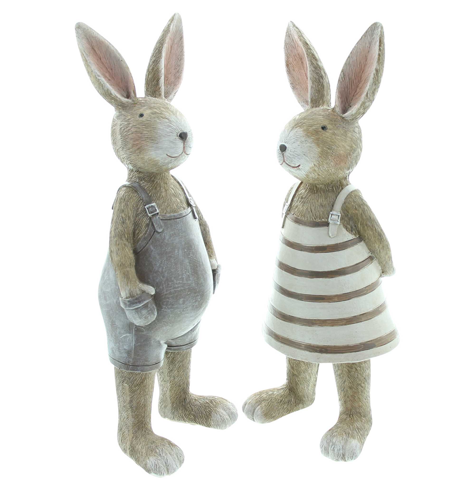 Hase "Lio &amp; Mia", 2er Set  im Frank Flechtwaren Online Shop für Hasen &amp; Co kaufen
