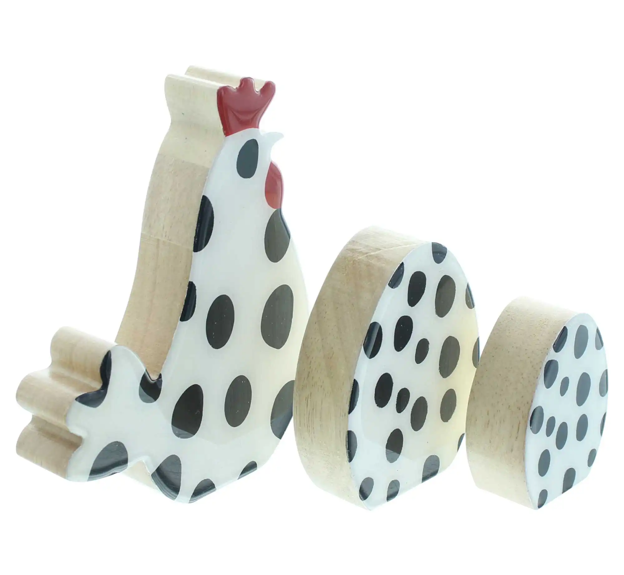 Osterdeko "Puntos", 3er Set  im Frank Flechtwaren Online Shop für Ostern kaufen