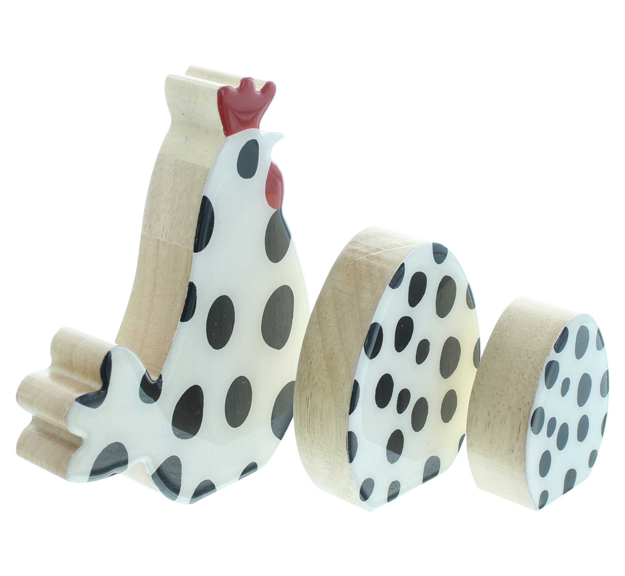 Osterdeko "Puntos", 3er Set  im Frank Flechtwaren Online Shop für Ostern kaufen