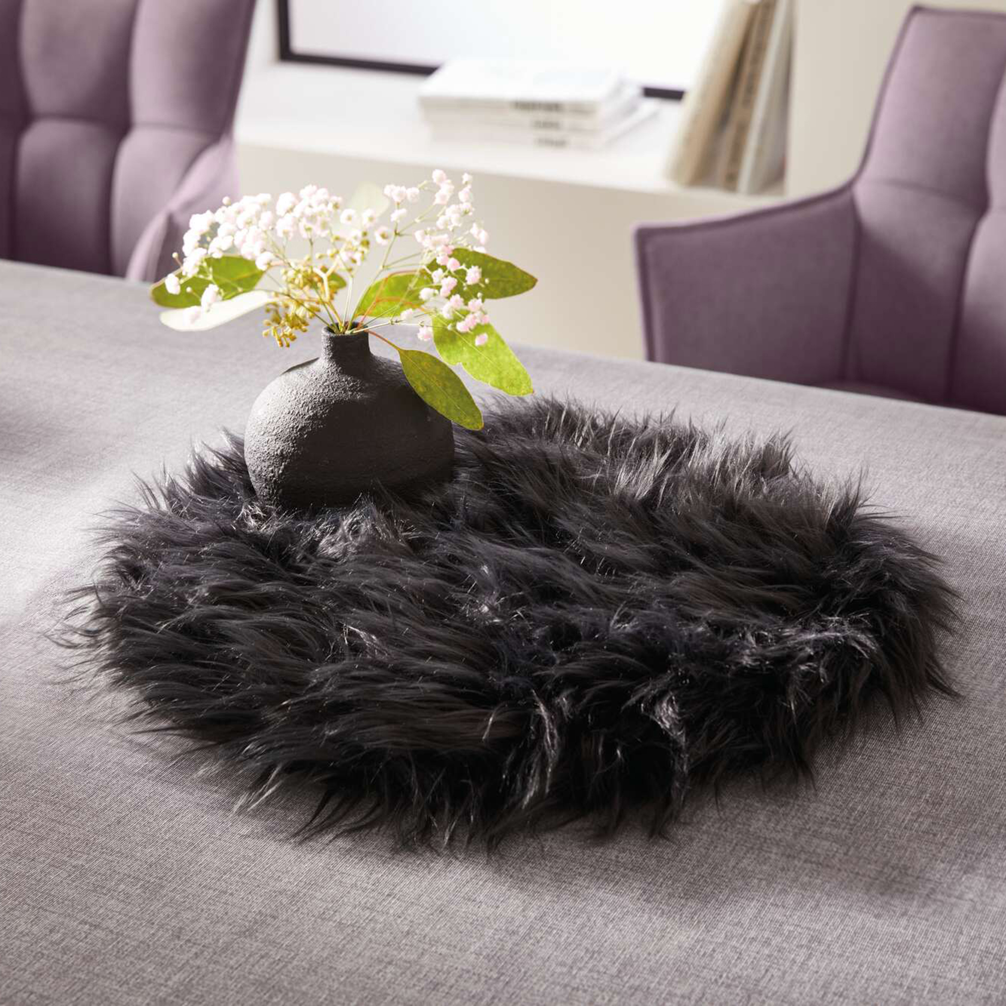 Dekofell "Raven"  im Frank Flechtwaren Online Shop kaufen