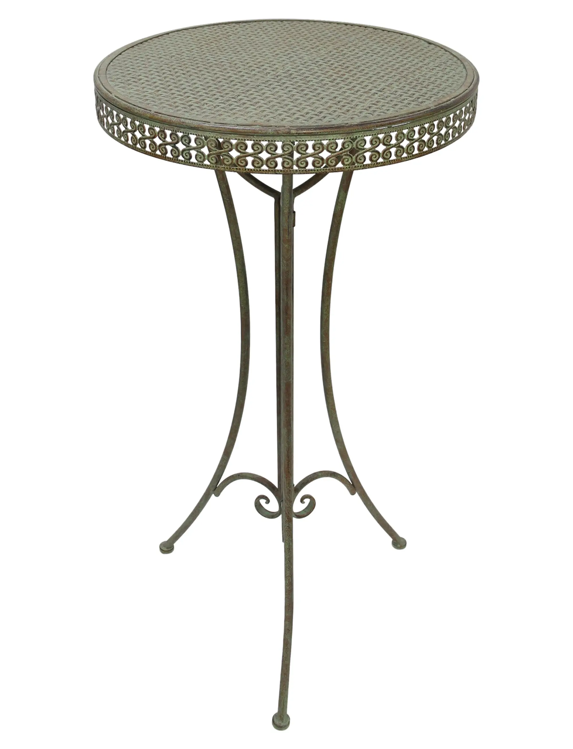 Hoher Gartentisch "Ornamente"  im Frank Flechtwaren Online Shop für Sessel &amp; Stühle kaufen