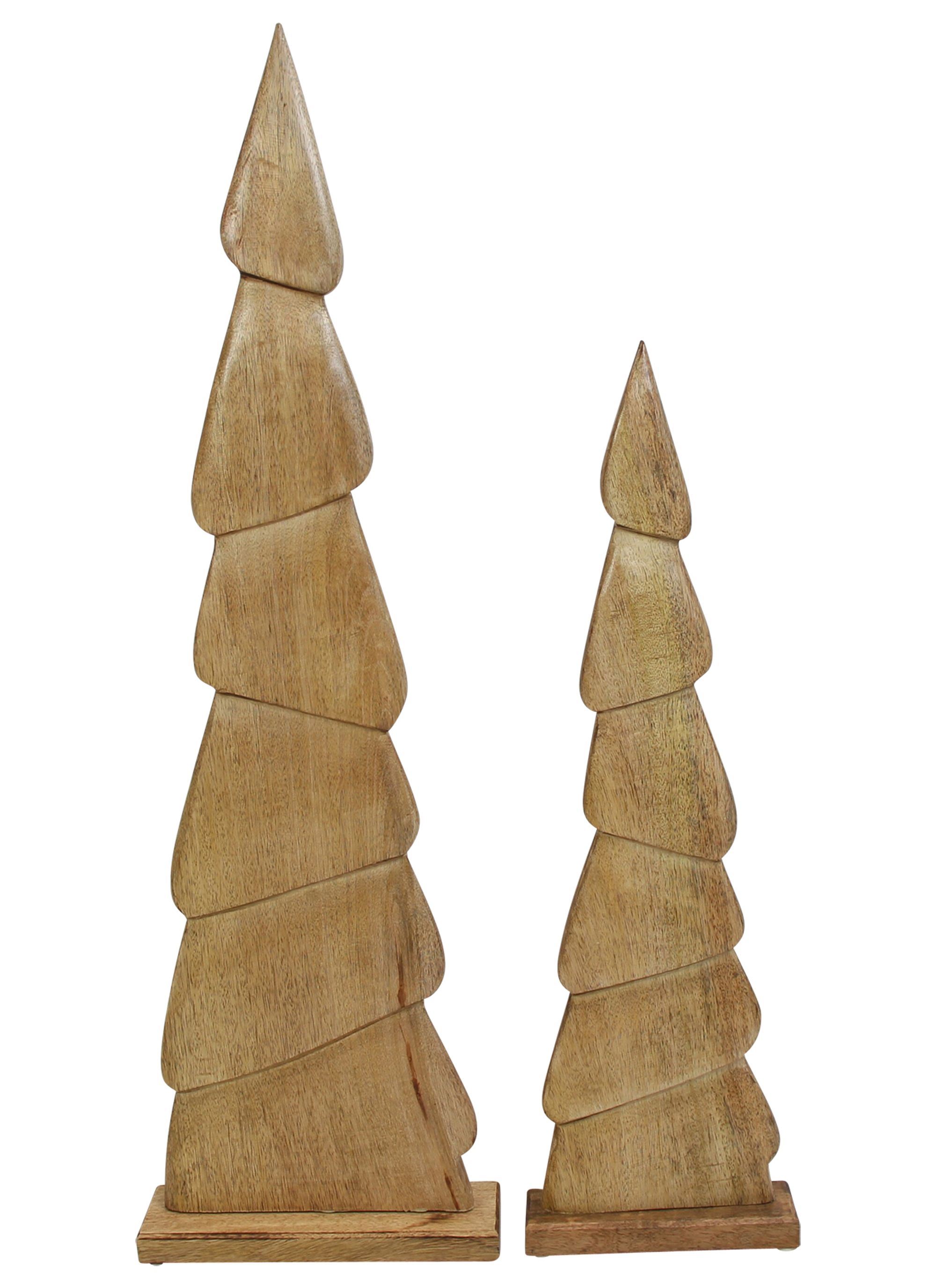 Tannenbaum "Mangoholz", 2er Set im Frank Flechtwaren Online Shop für Weihnachten kaufen Tannenbaum "Mangoholz", 2er Set im Frank Flechtwaren Online Shop für Weihnachten kaufen