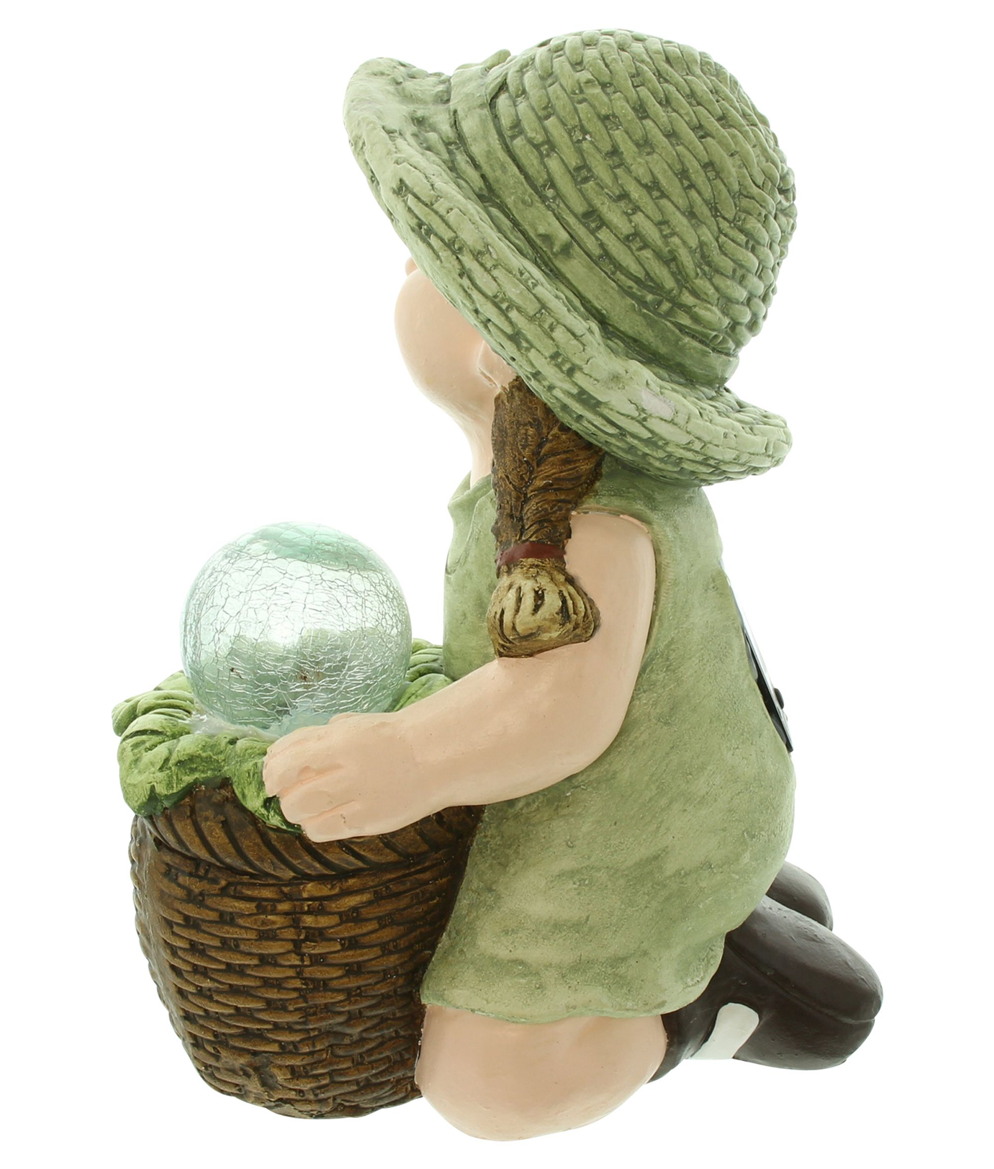 Solarfigur "Mädchen mit Leuchtblüte" im Frank Flechtwaren Online Shop für Gartenfiguren kaufen Solarfigur "Mädchen mit Leuchtblüte" im Frank Flechtwaren Online Shop für Gartenfiguren kaufen