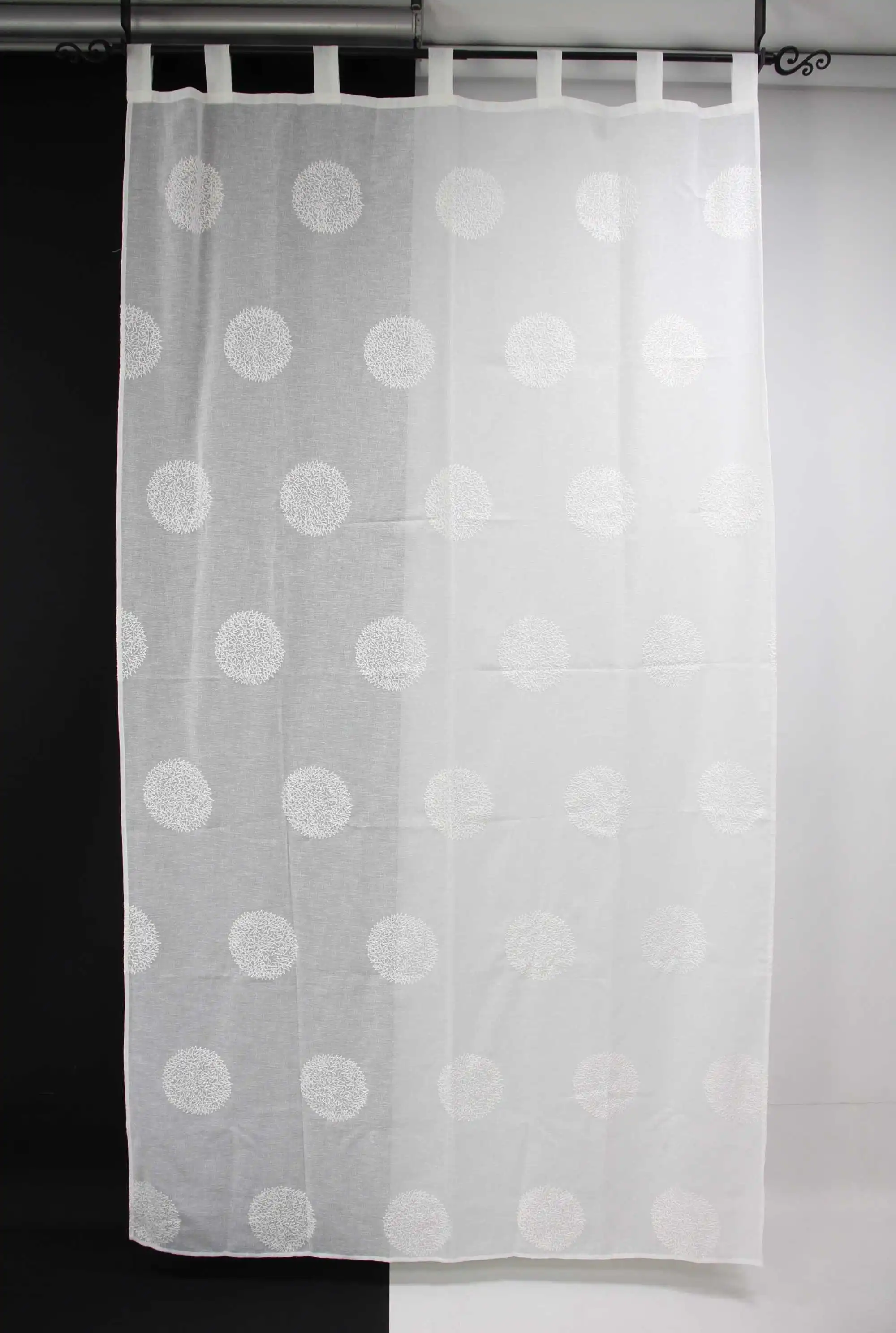 Vorhang "Modern Circles"  im Frank Flechtwaren Online Shop für Vorhänge kaufen