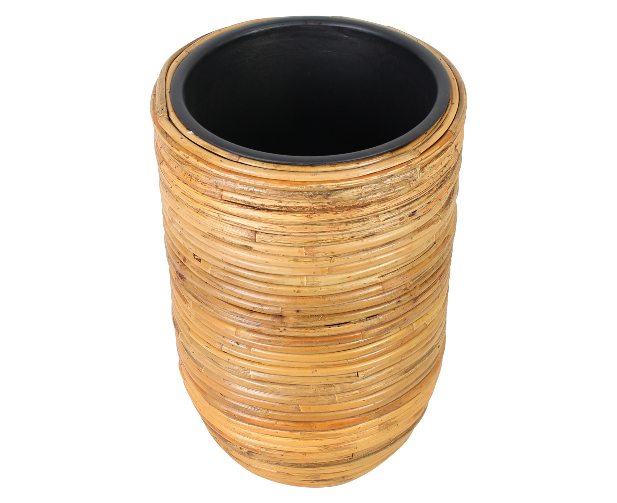 Übertopf "Rattan", groß im Frank Flechtwaren Online Shop für Übertöpfe kaufen Übertopf "Rattan", groß im Frank Flechtwaren Online Shop für Übertöpfe kaufen