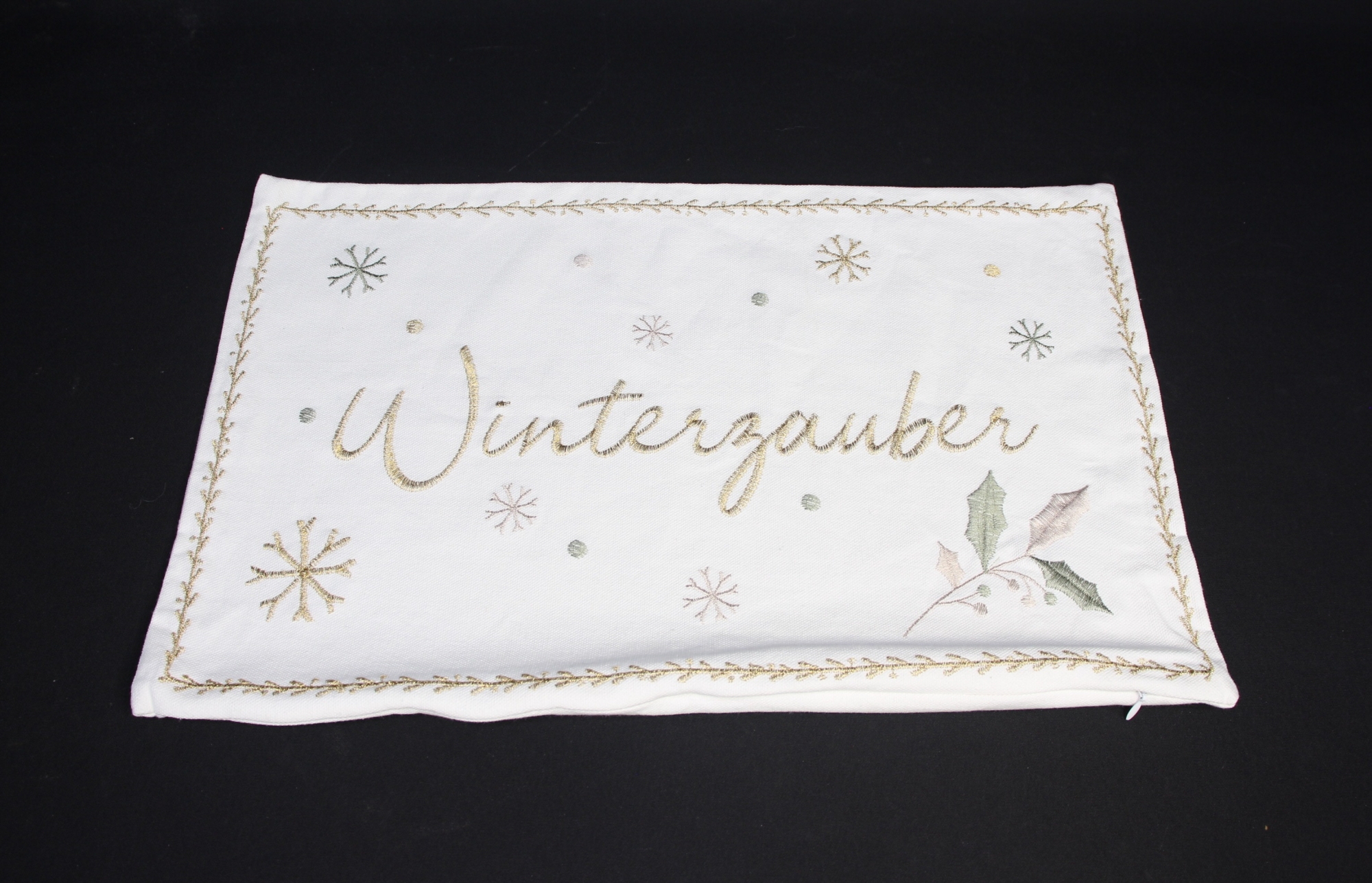 Kissenhülle "Winterzauber"  im Frank Flechtwaren Online Shop für Kissen &amp; Kissenhüllen kaufen