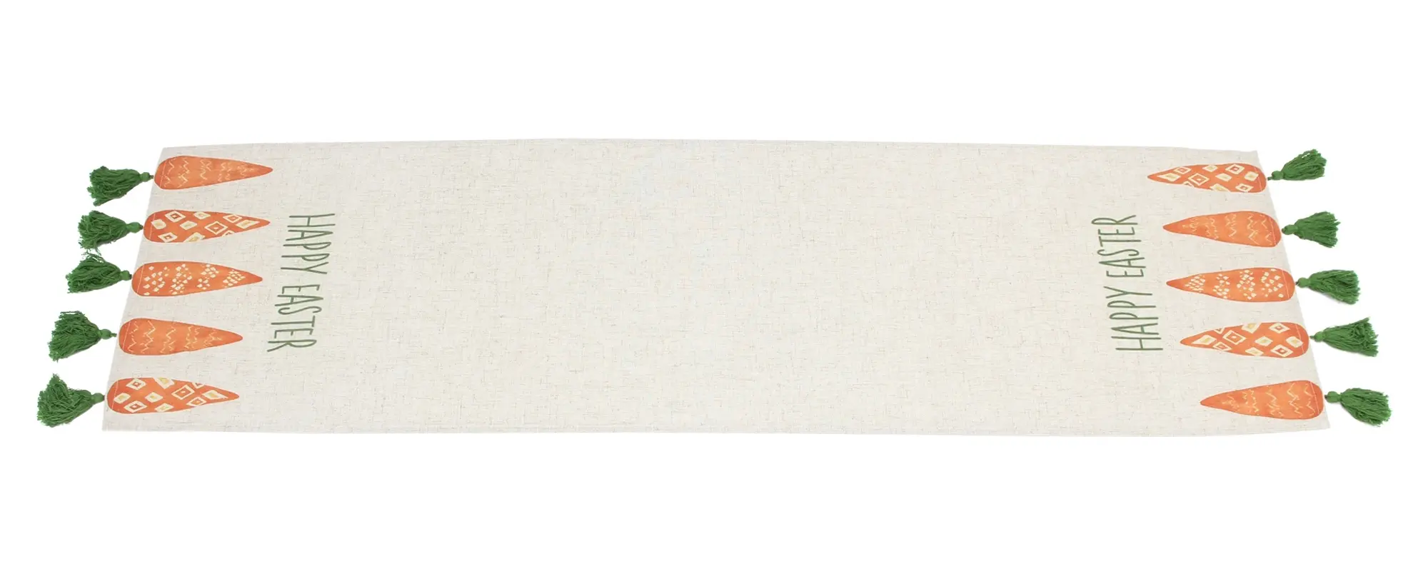 Tischläufer "Karottenparade"  im Frank Flechtwaren Online Shop für Österliche Tischwäsche kaufen