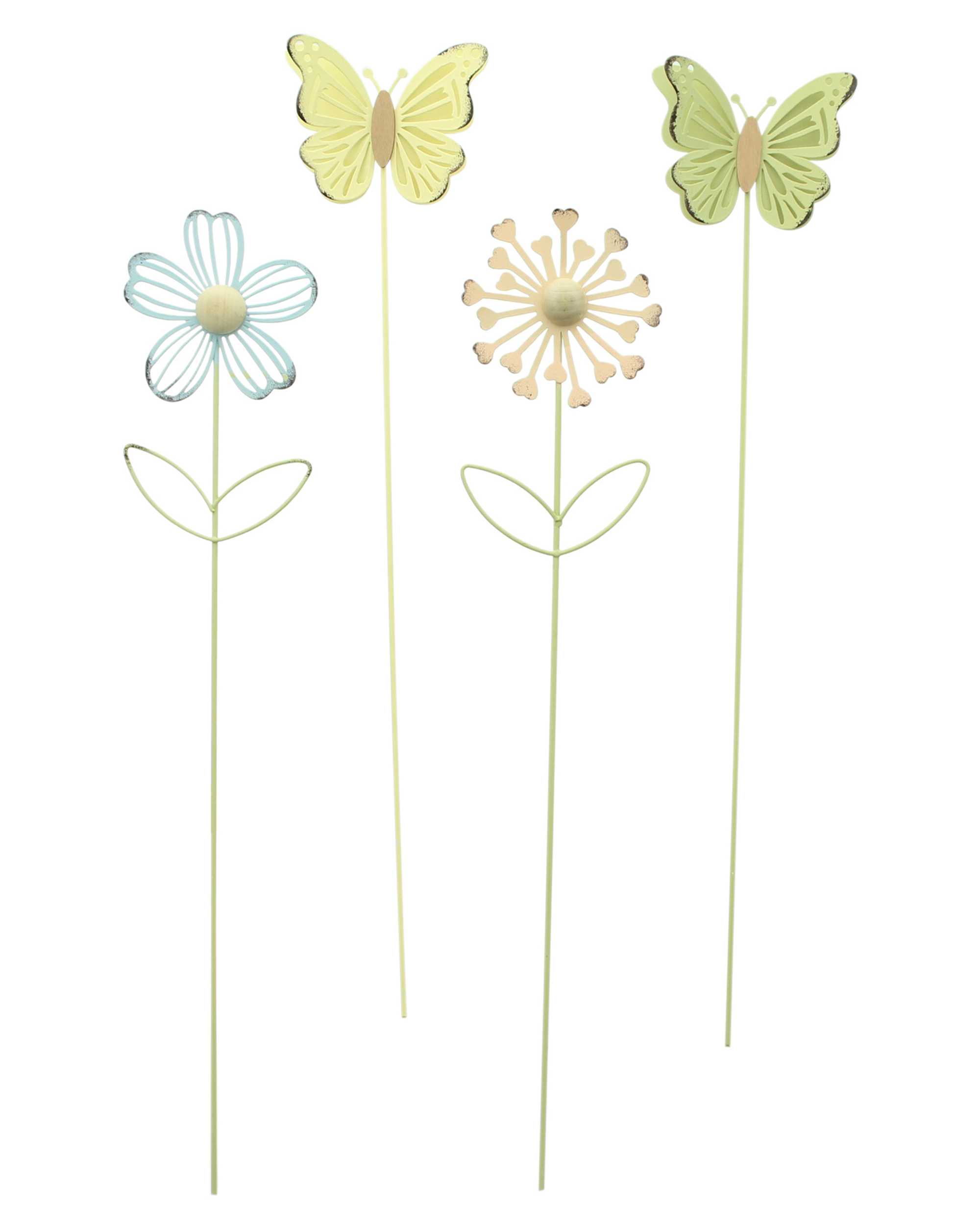 Stecker "Blume & Schmetterling", 4er Set im Frank Flechtwaren Online Shop für Ostern kaufen Stecker "Blume & Schmetterling", 4er Set im Frank Flechtwaren Online Shop für Ostern kaufen