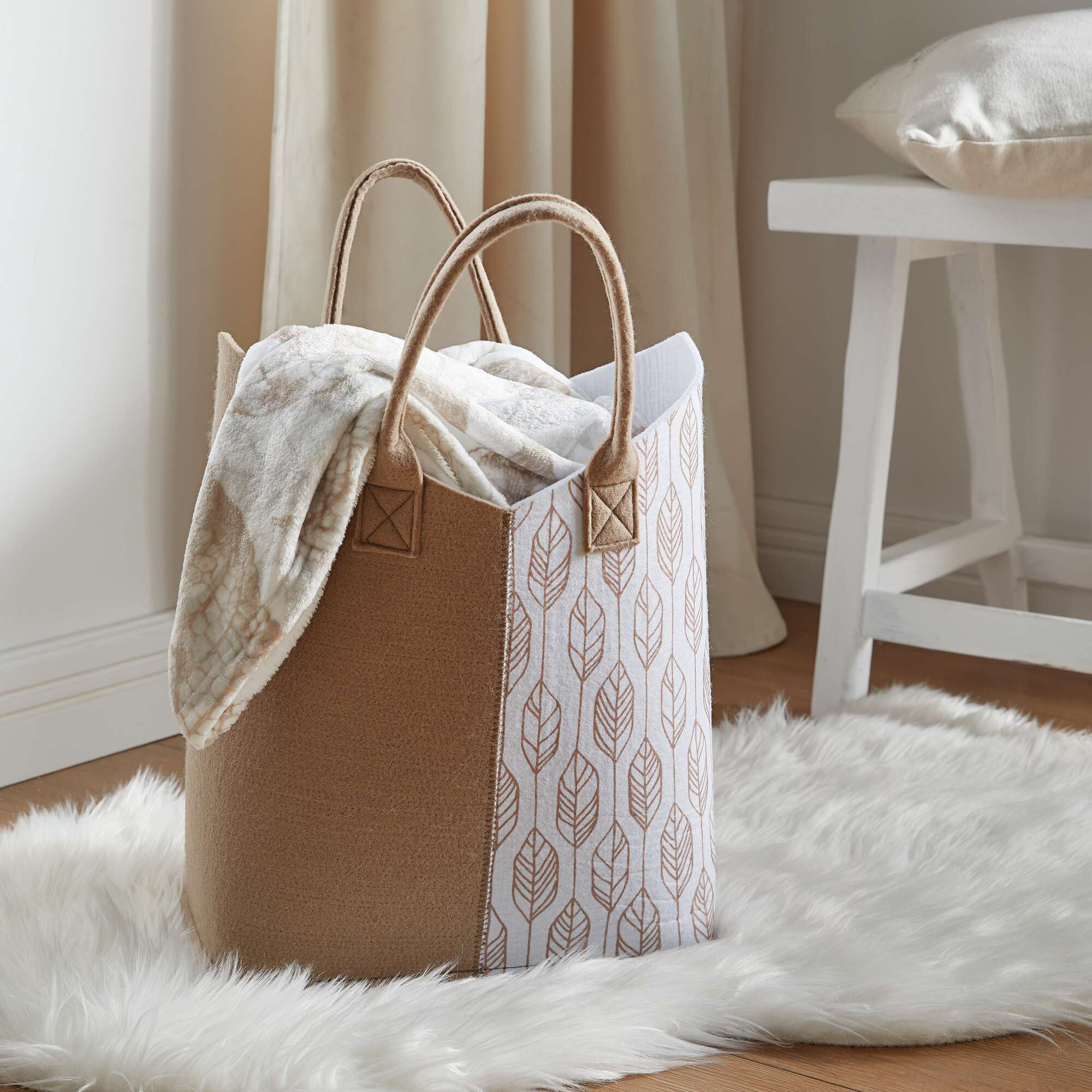 Tasche "Federn"  im Frank Flechtwaren Online Shop kaufen