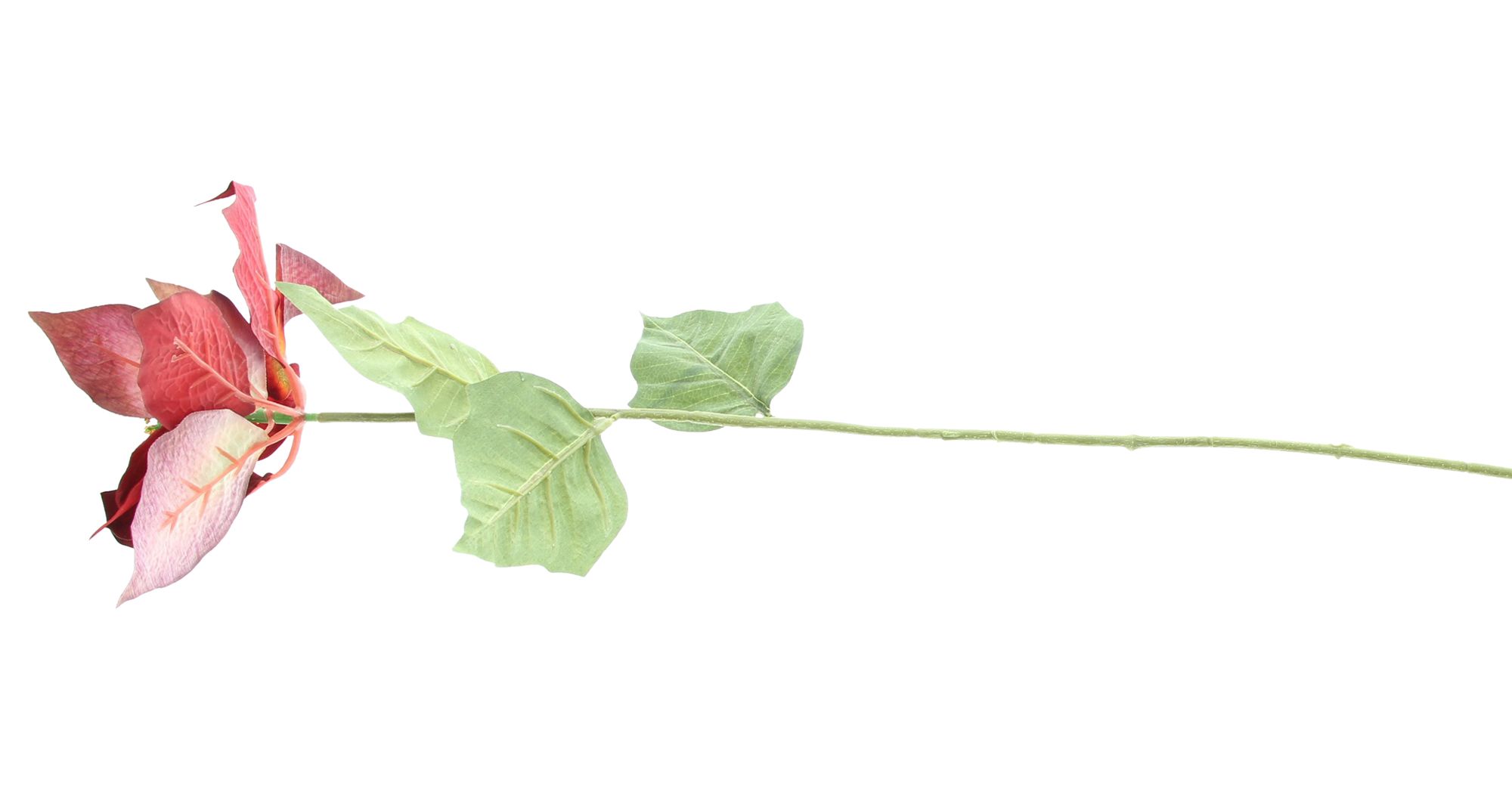 Kunstblume "Weihnachtsstern", 2er Set  im Frank Flechtwaren Online Shop für Weihnachten kaufen