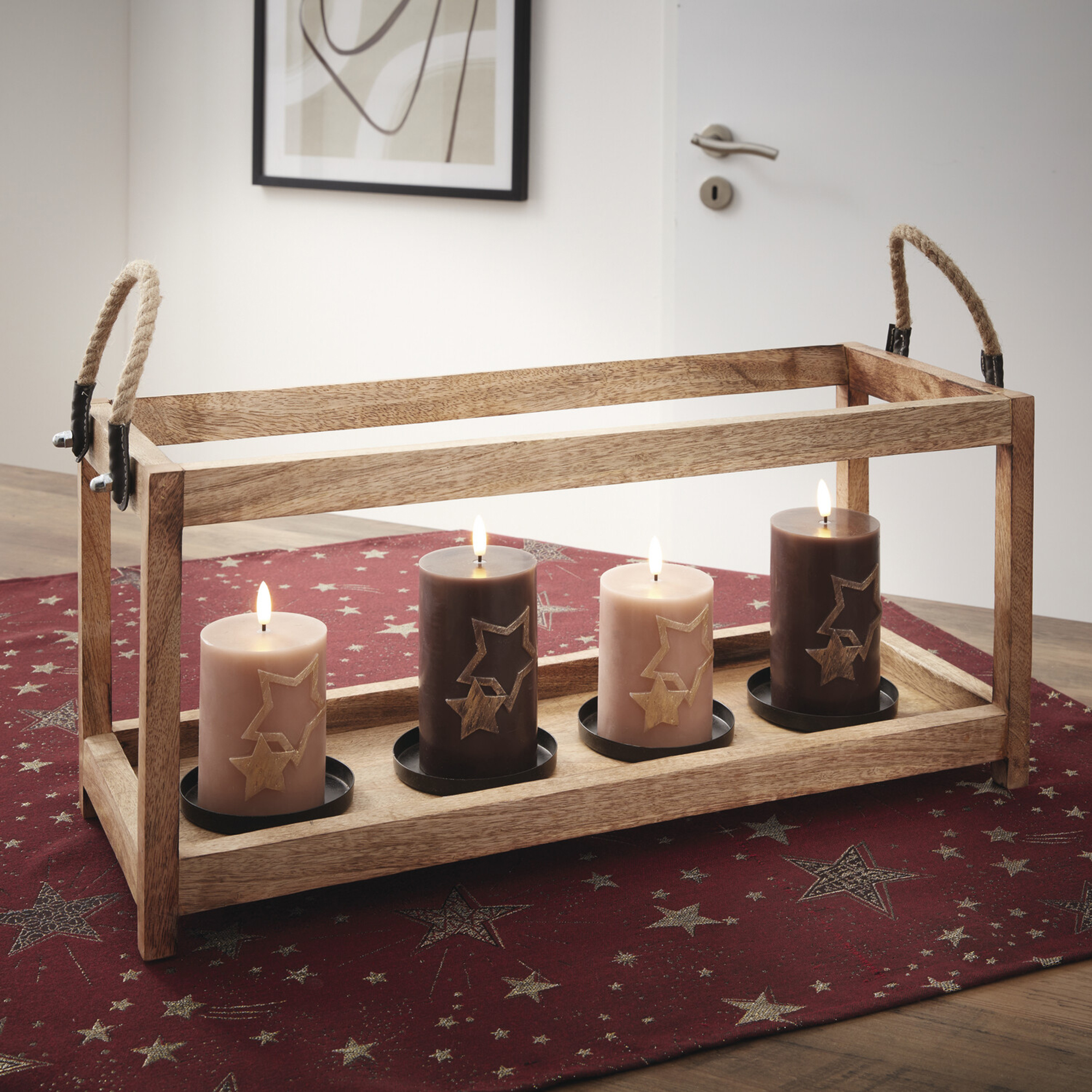 Kerzenhalter "Big Wood" im Frank Flechtwaren Online Shop für Ostern kaufen Kerzenhalter "Big Wood" im Frank Flechtwaren Online Shop für Ostern kaufen