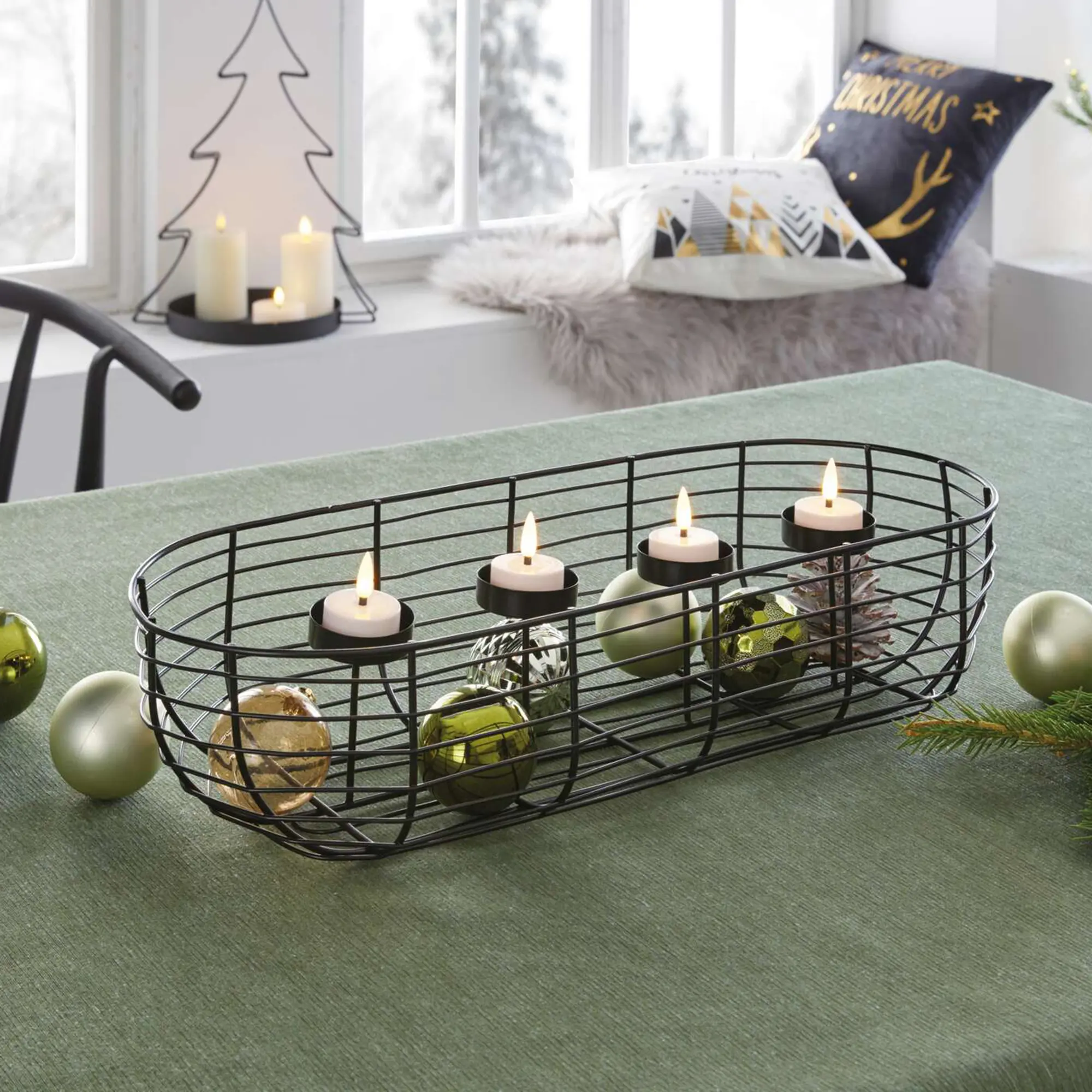 Metallkorb "Candela"  im Frank Flechtwaren Online Shop kaufen