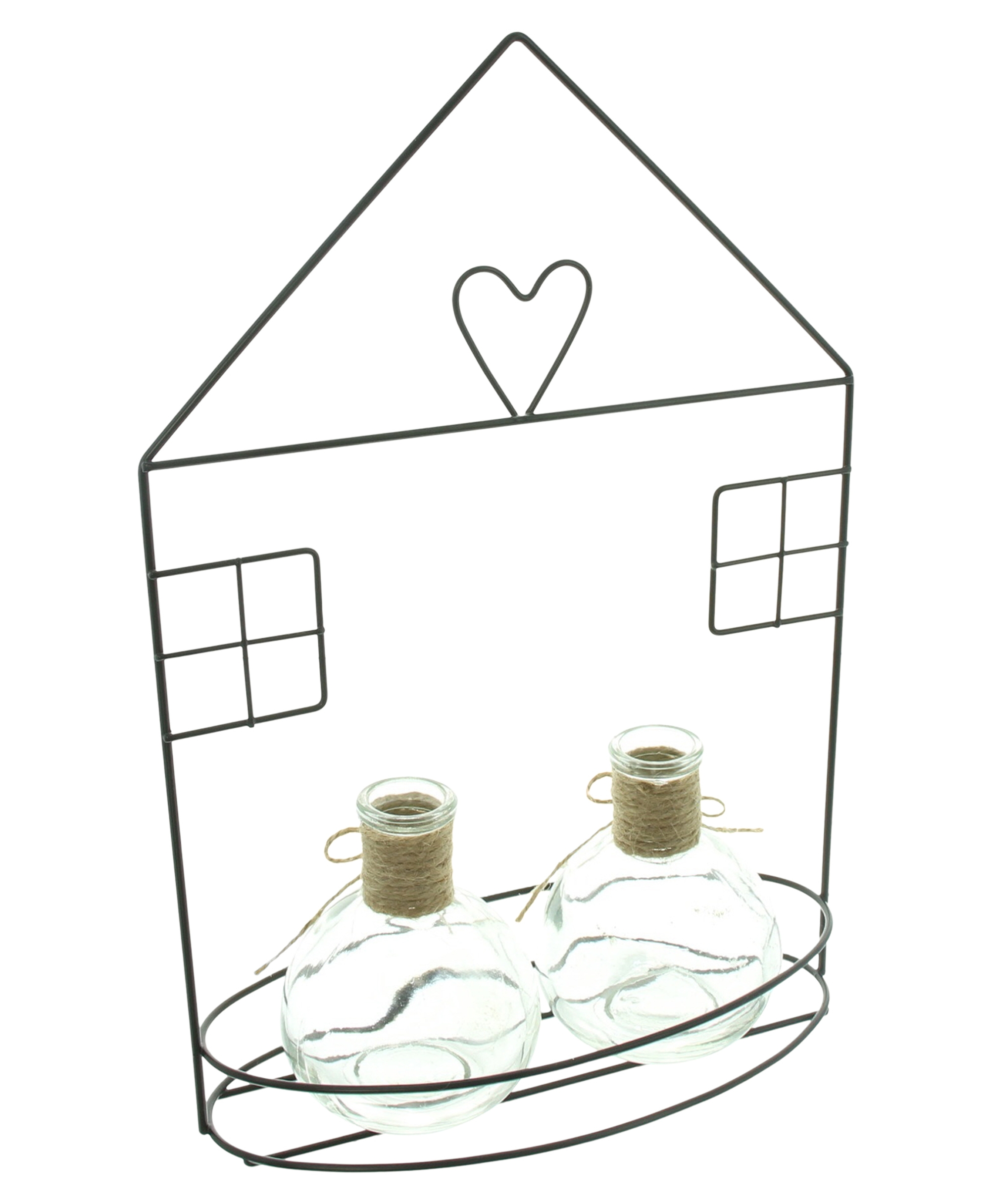 Vasenhalter "Häuschen"  im Frank Flechtwaren Online Shop für Gerade eingetroffen kaufen