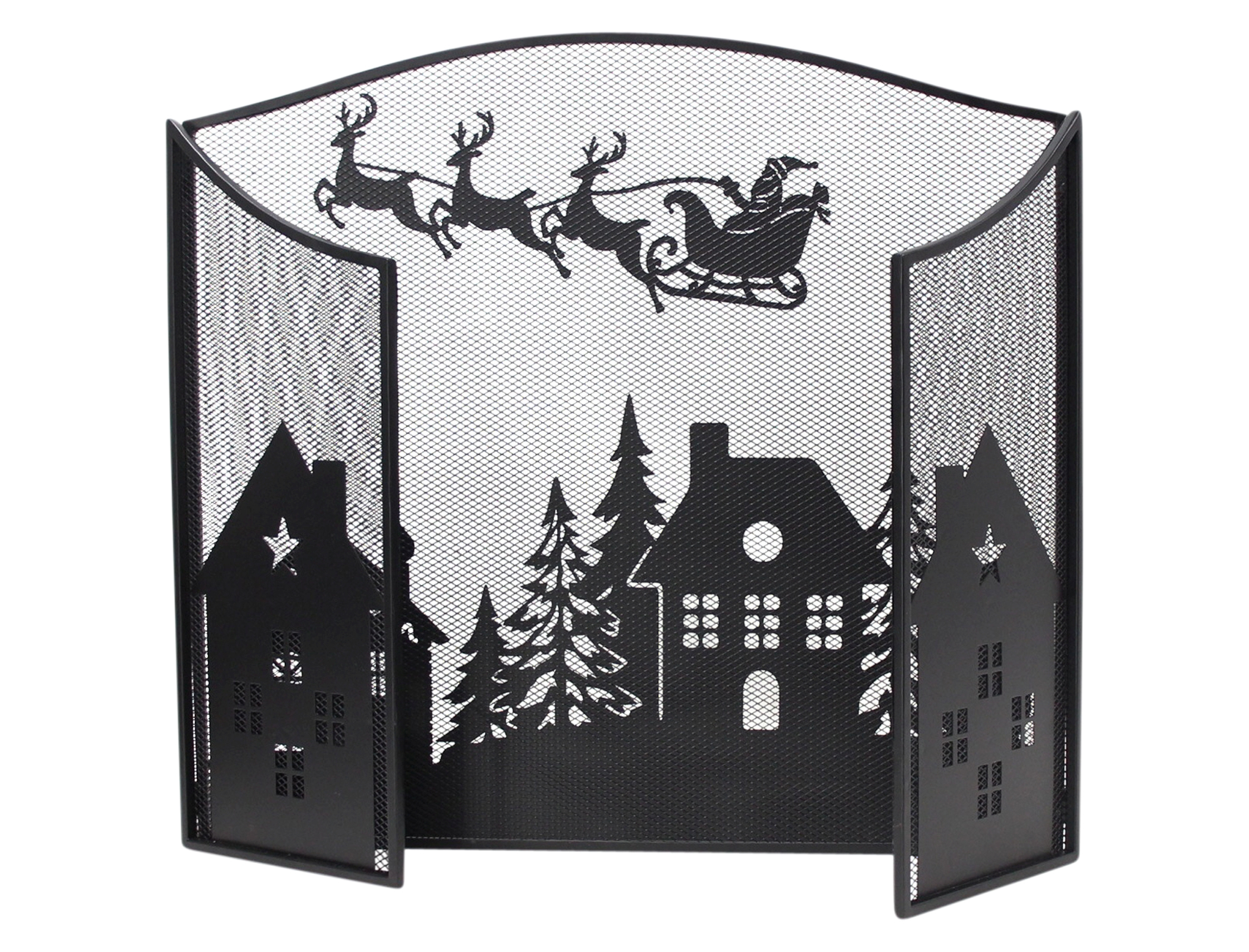 Kamindeko "Christmas Time"  im Frank Flechtwaren Online Shop für Weihnachten kaufen