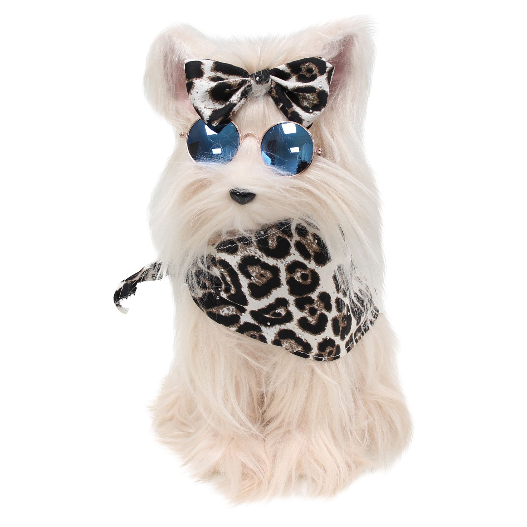 Deko-Figur "Hündchen Leonore"  im Frank Flechtwaren Online Shop für Dekofiguren kaufen