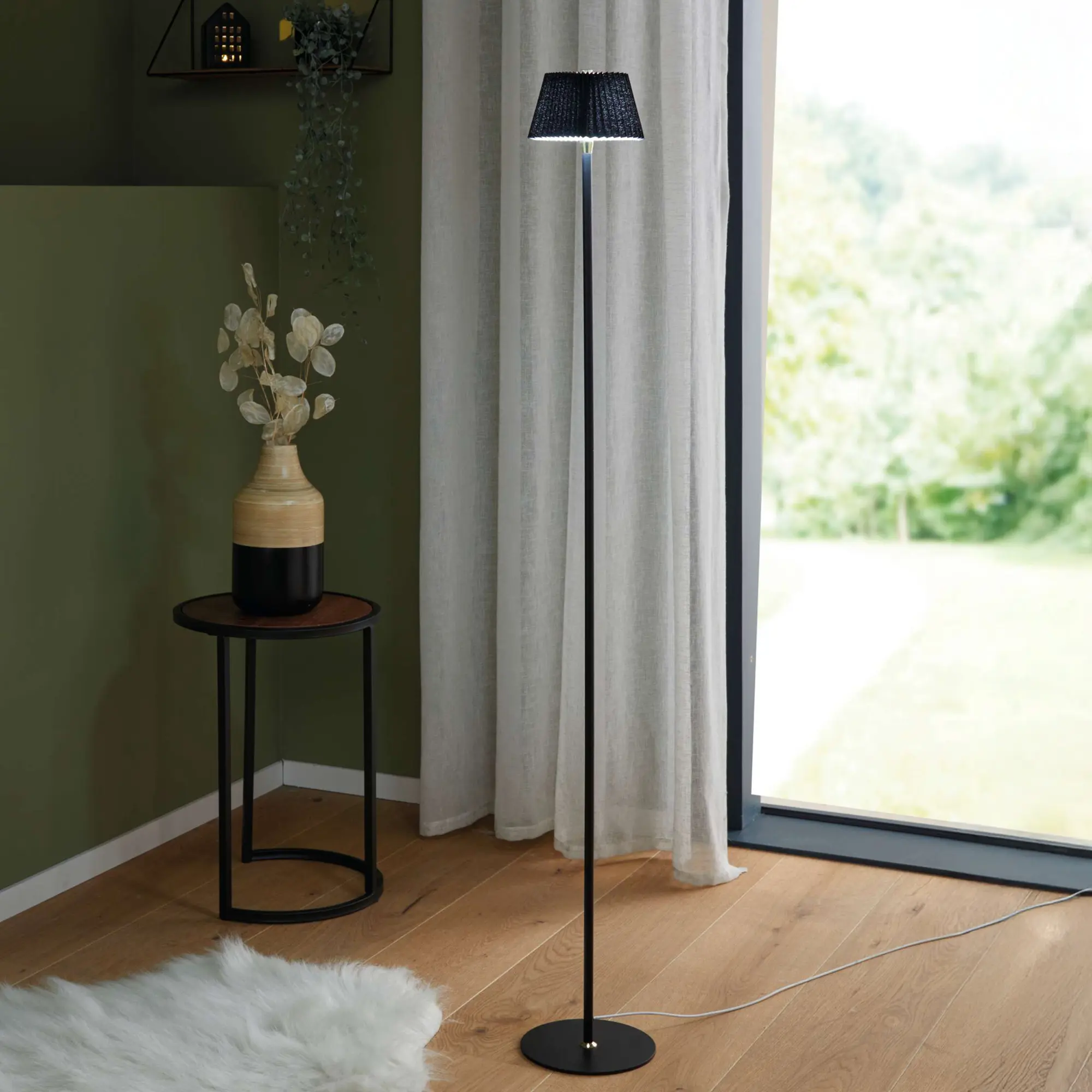 LED-Stehleuchte "Elegance"  im Frank Flechtwaren Online Shop kaufen