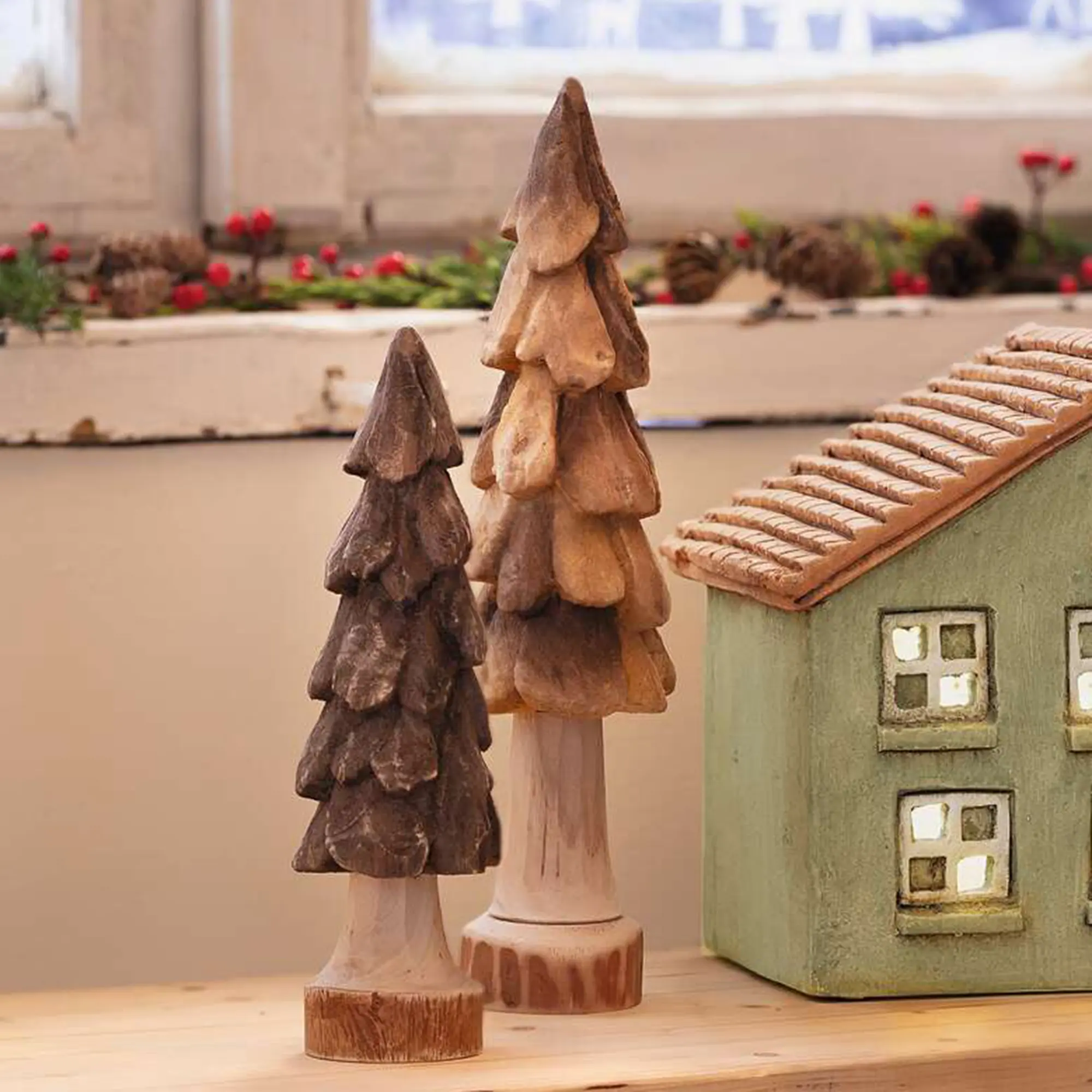 Tanne "Natural", 2er Set  im Frank Flechtwaren Online Shop kaufen