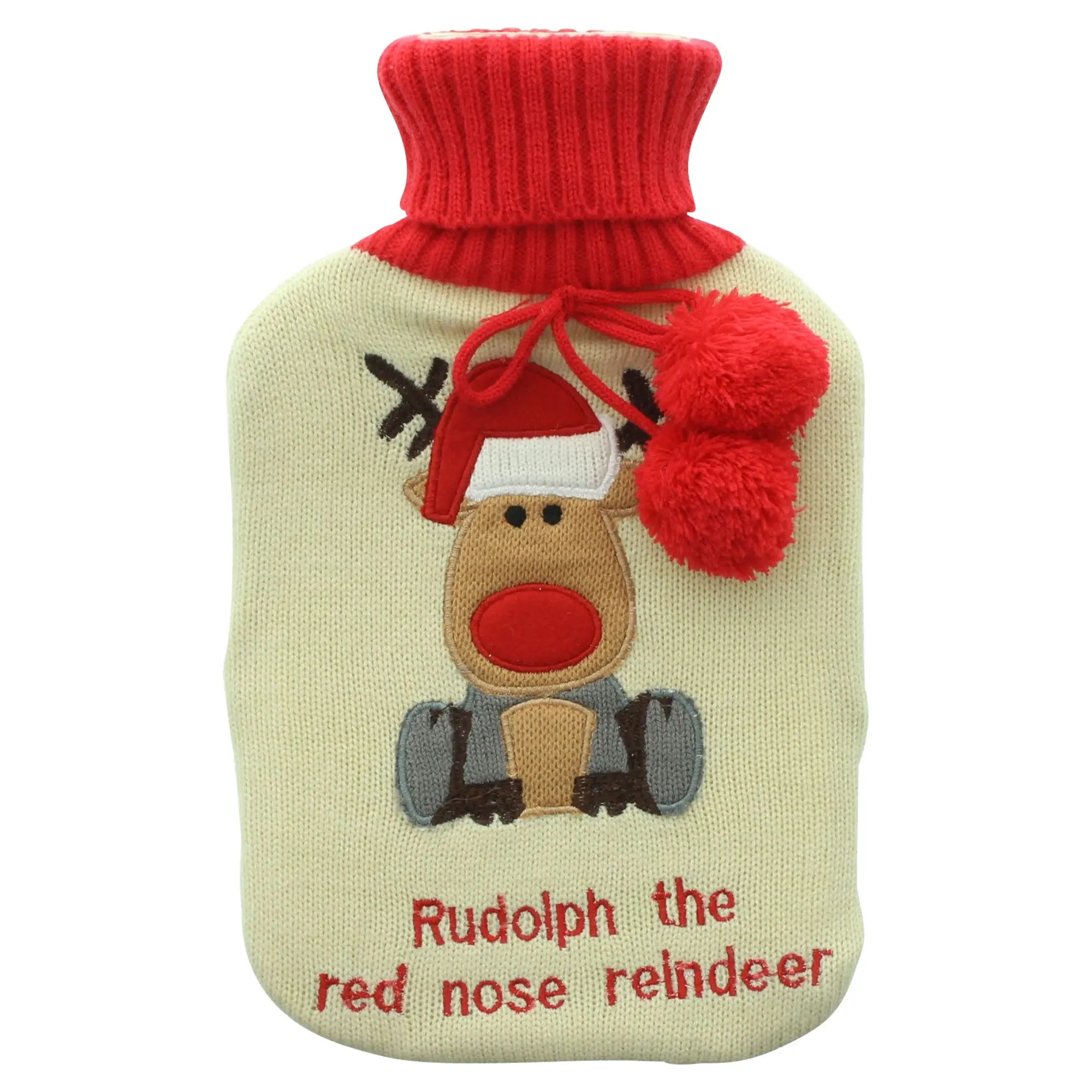 Wärmflasche "Rudolph"  im Frank Flechtwaren Online Shop für Weihnachtliche Kuscheldecken kaufen