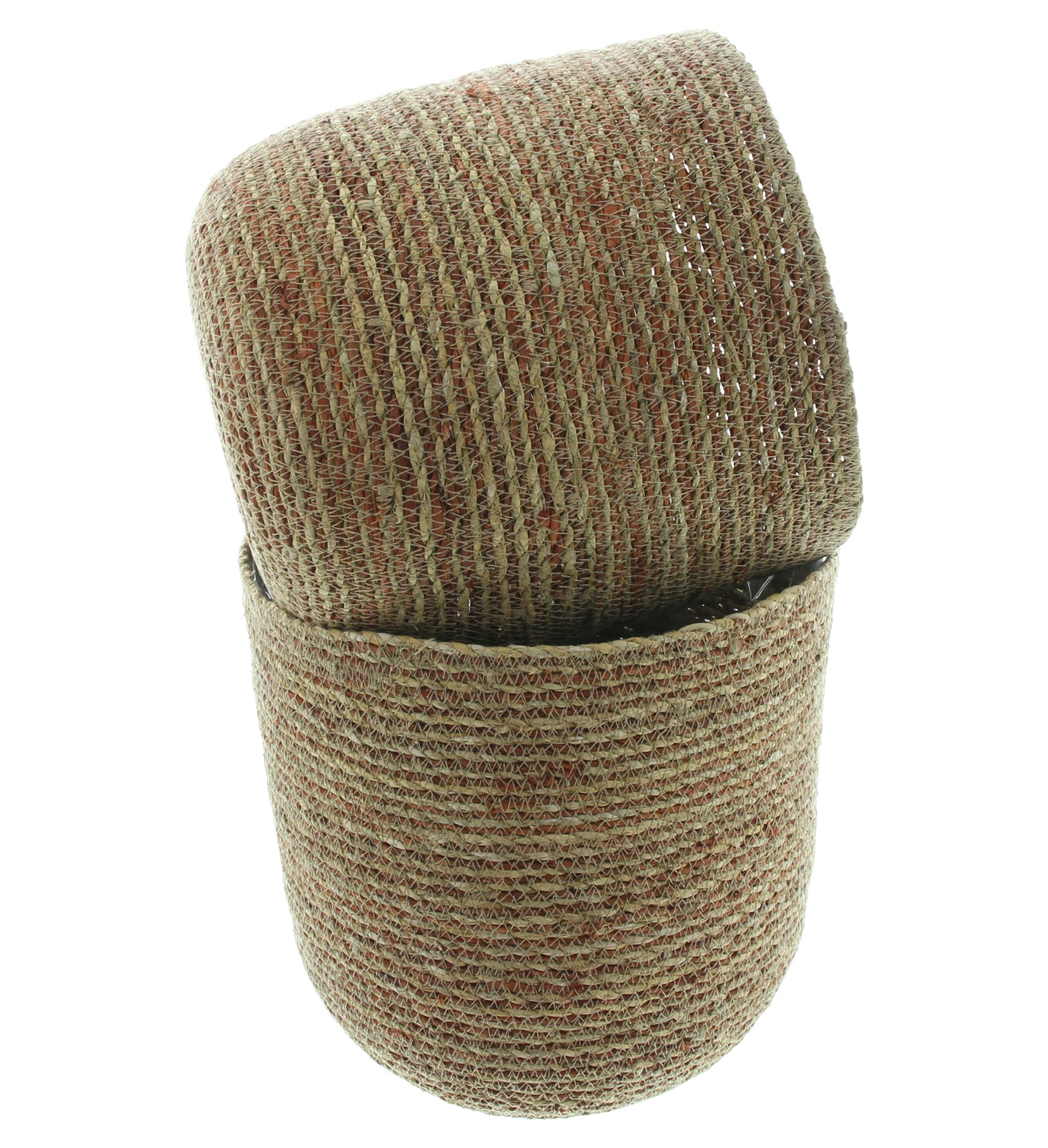 Pflanzkorb "Terra", 2er Set im Frank Flechtwaren Online Shop für Pflanztöpfe kaufen Pflanzkorb "Terra", 2er Set im Frank Flechtwaren Online Shop für Pflanztöpfe kaufen