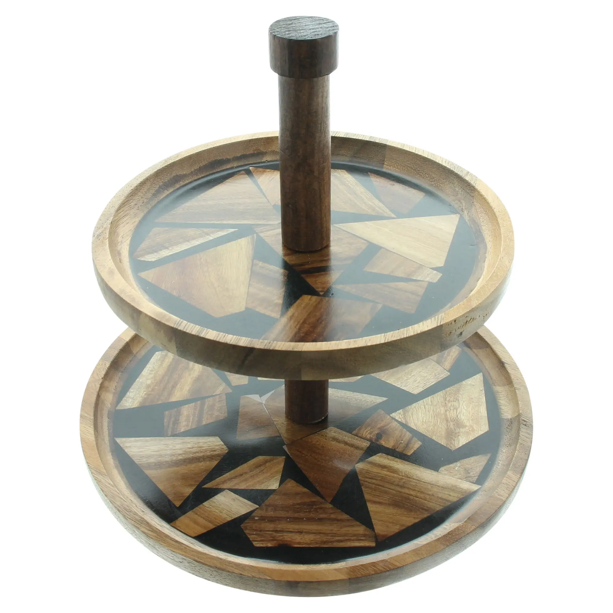 Etagere "Athene"  im Frank Flechtwaren Online Shop für Dekoschalen &amp; -etageren kaufen