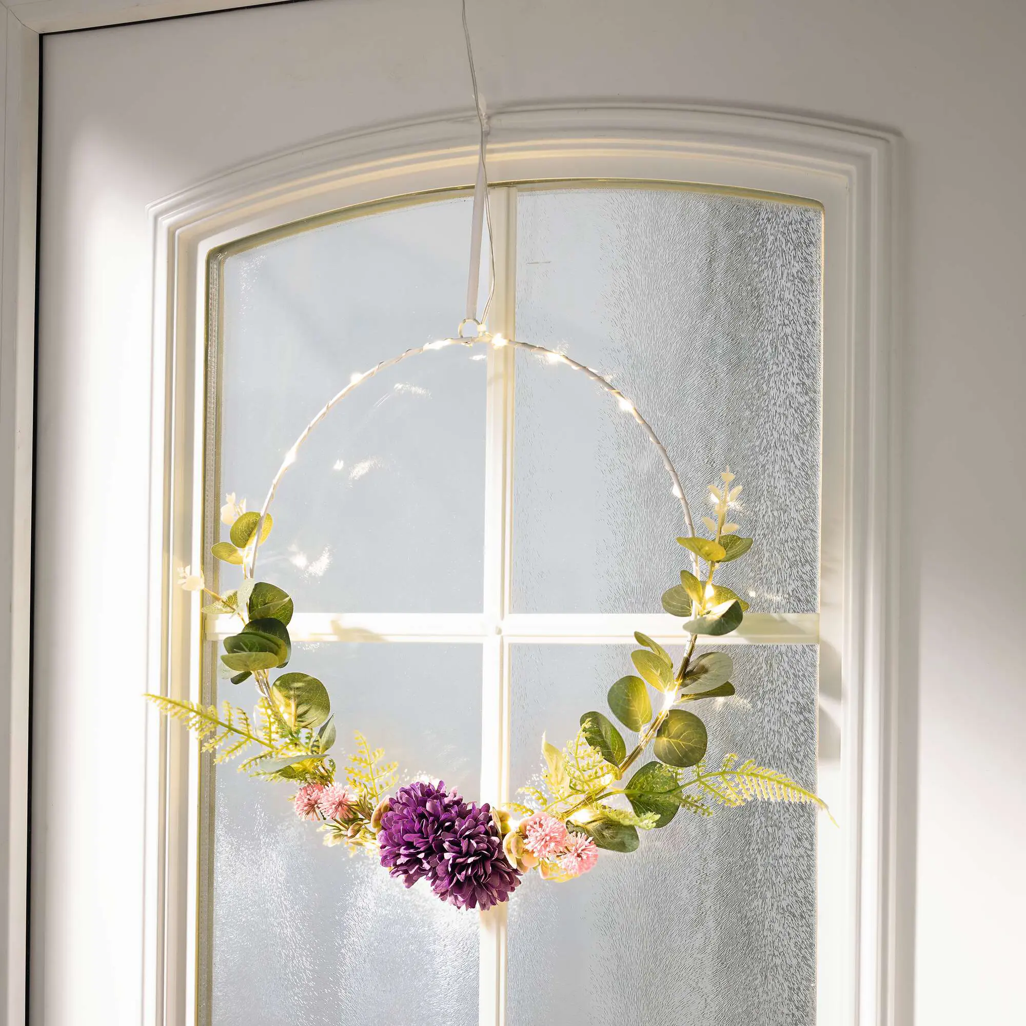 LED-Ring "Blumen"  im Frank Flechtwaren Online Shop kaufen