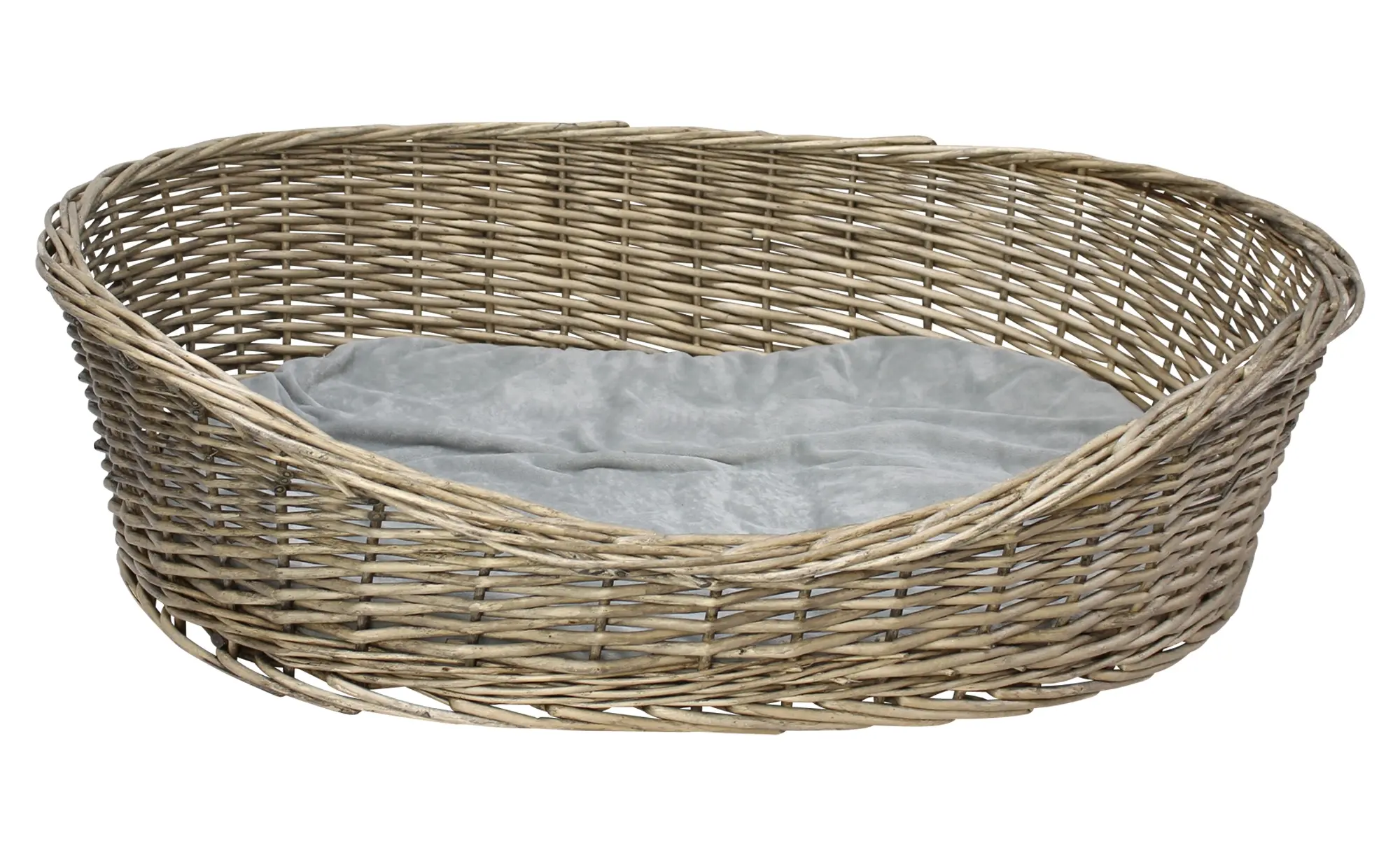 Hundekorb "Grey"  im Frank Flechtwaren Online Shop kaufen