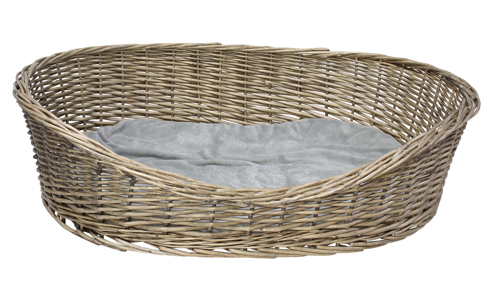 Hundekorb "Grey"  im Frank Flechtwaren Online Shop kaufen