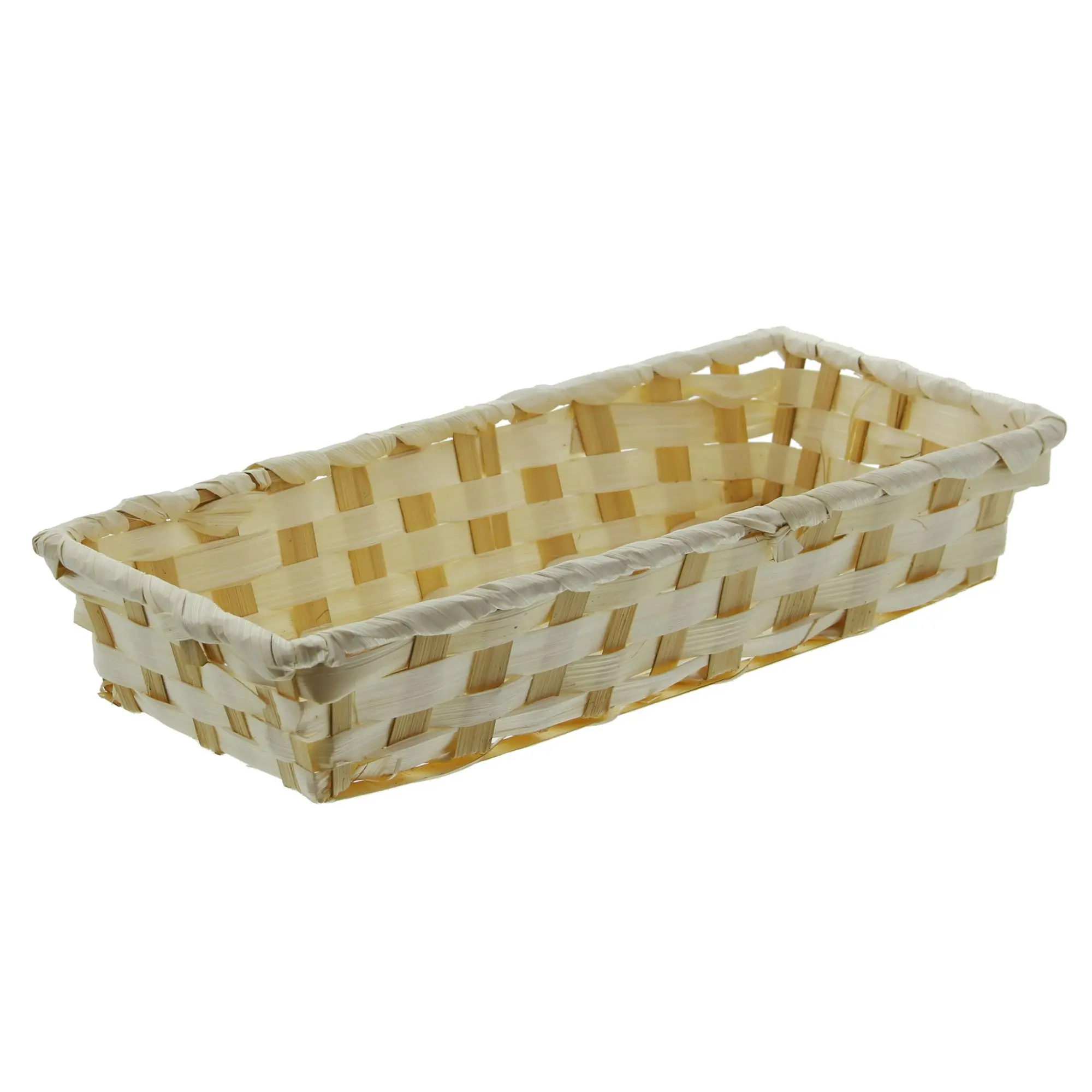 Bambusschale "Natur", eckig  im Frank Flechtwaren Online Shop für Schalen kaufen