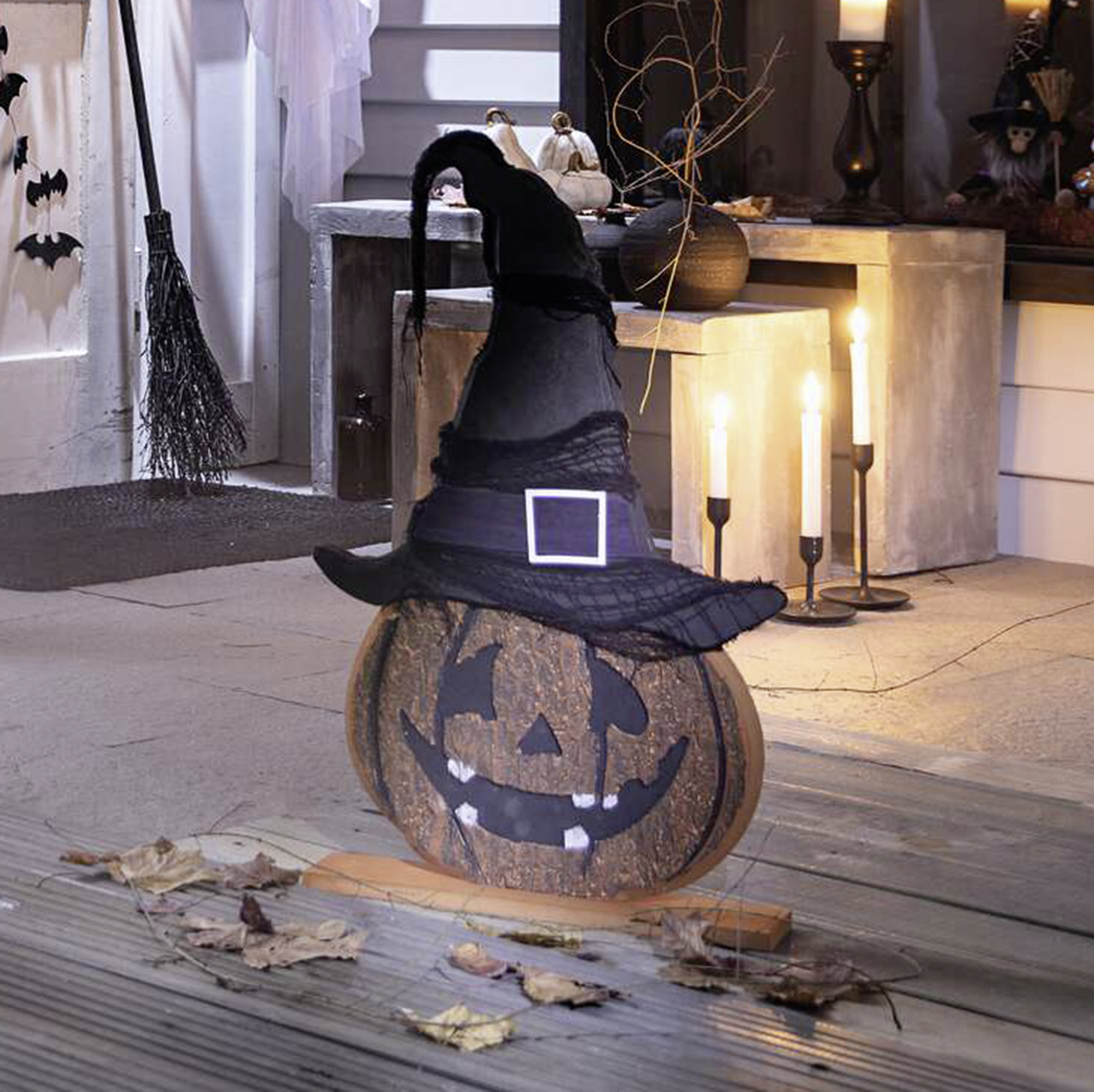 Herbstdeko "Hexenkürbis"  im Frank Flechtwaren Online Shop kaufen