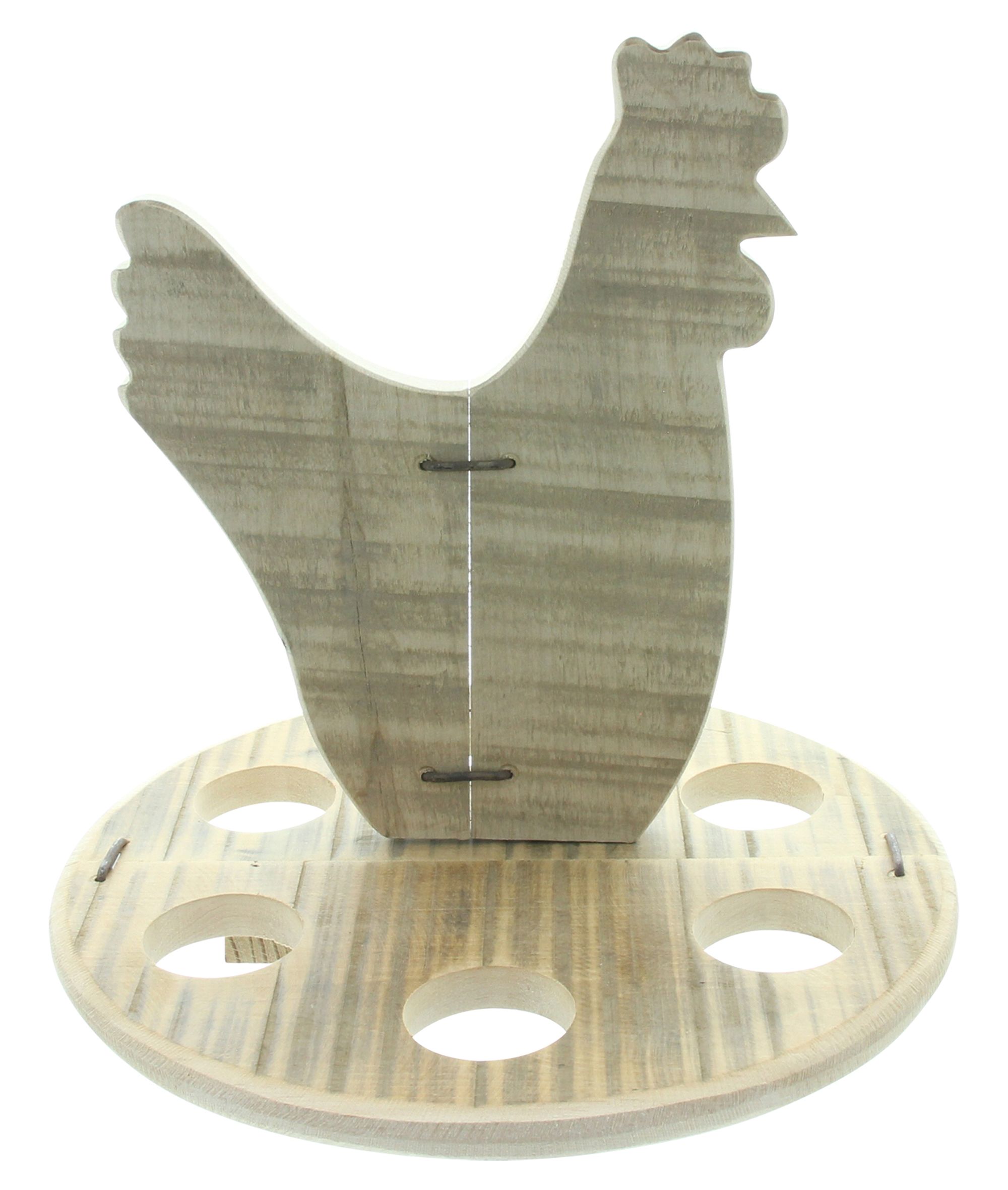 Eierhalter "Henne"  im Frank Flechtwaren Online Shop für Osterkörbe &amp; Osternester kaufen