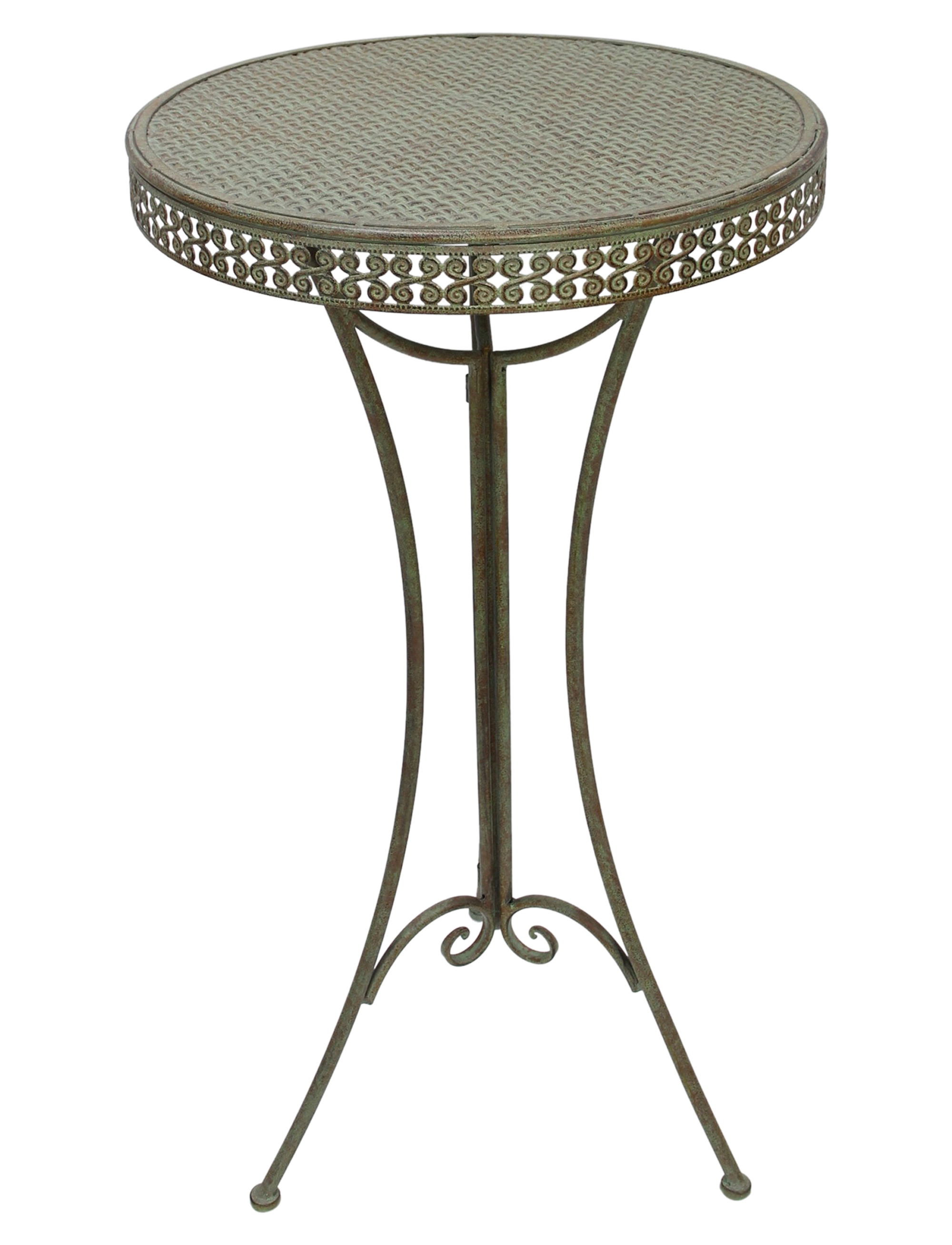 Hoher Gartentisch "Ornamente"  im Frank Flechtwaren Online Shop für Sessel &amp; Stühle kaufen