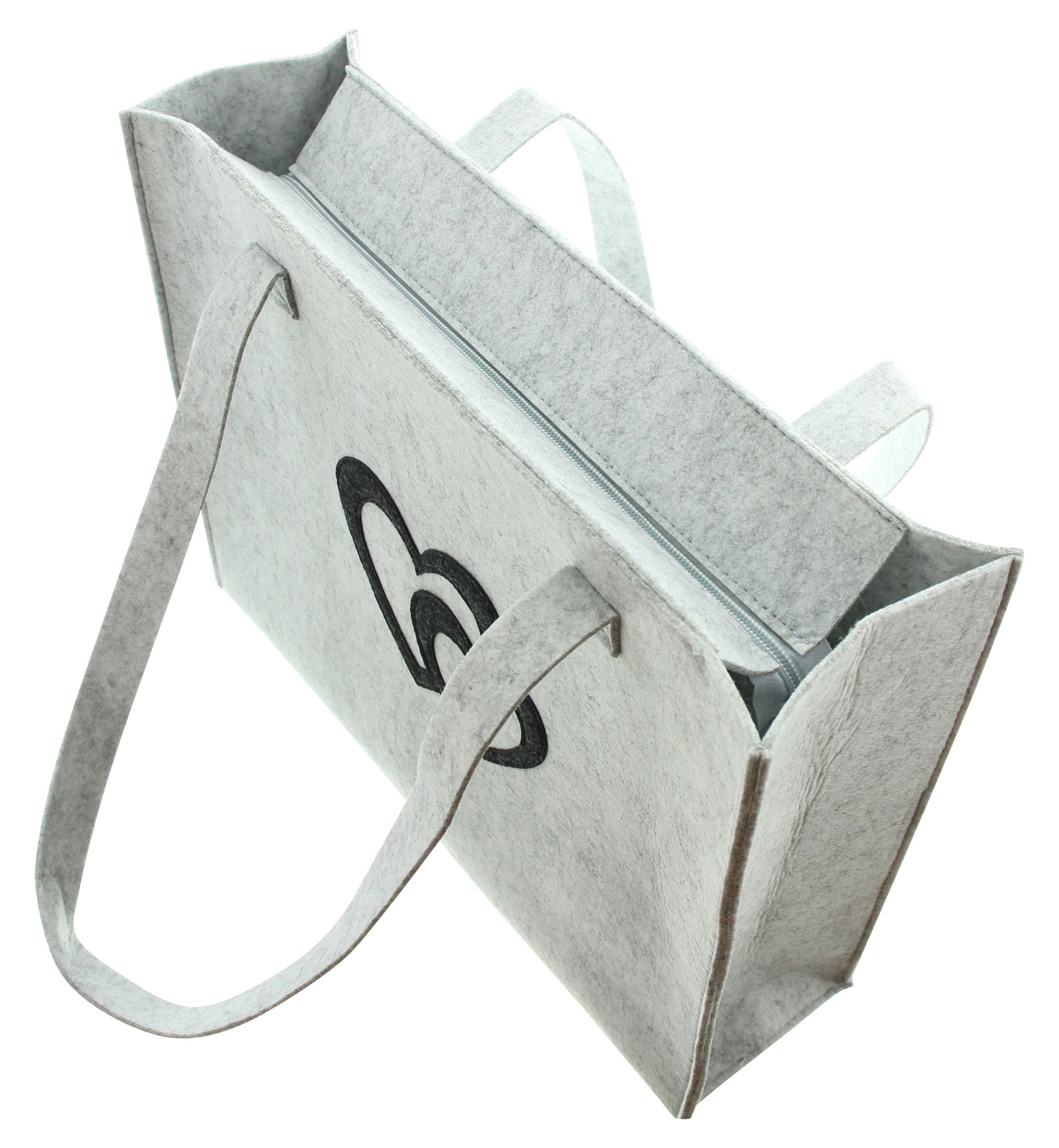 Filztasche "Herzduo" im Frank Flechtwaren Online Shop für Taschen kaufen Filztasche "Herzduo" im Frank Flechtwaren Online Shop für Taschen kaufen
