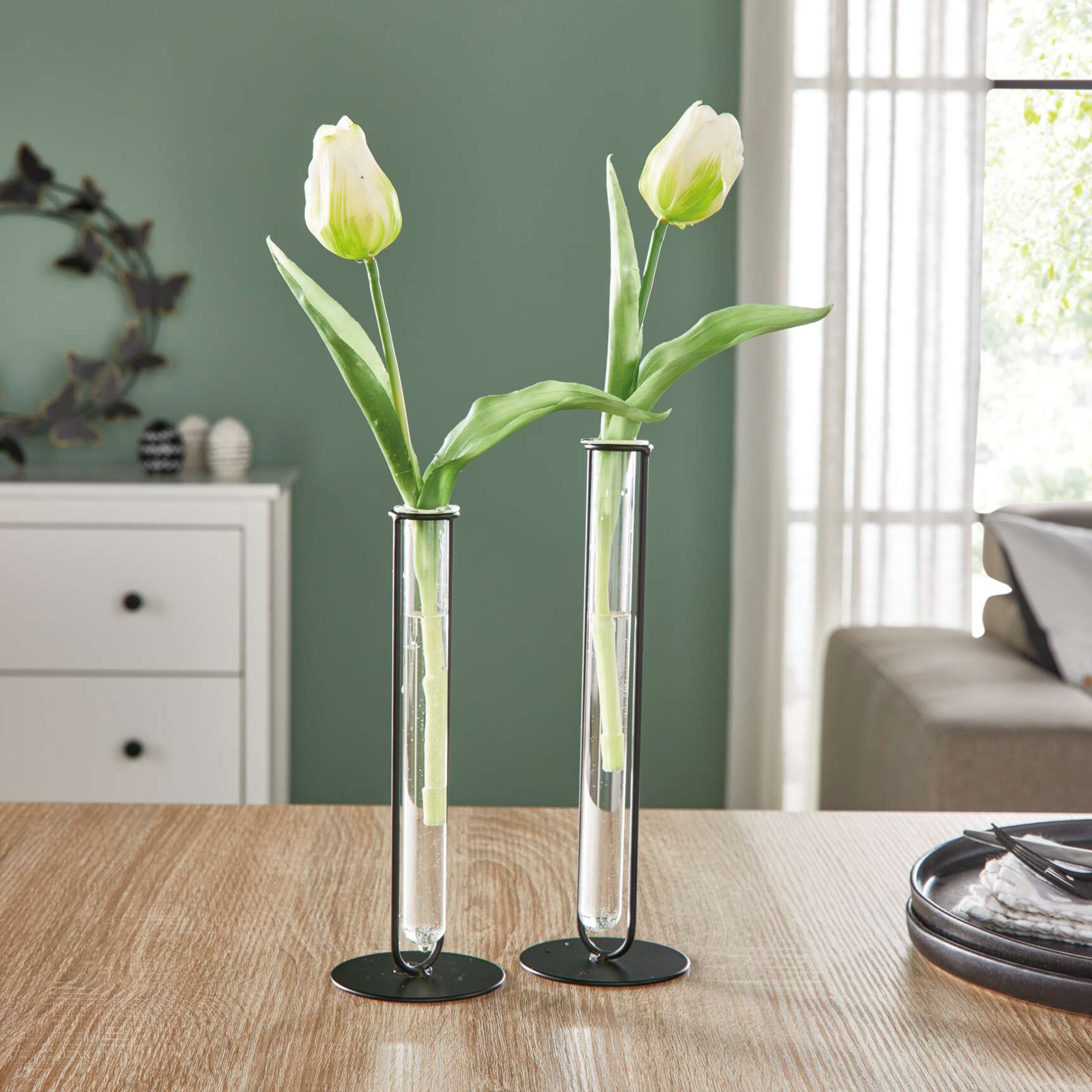 Vase "Modern Living", 2er Set  im Frank Flechtwaren Online Shop kaufen