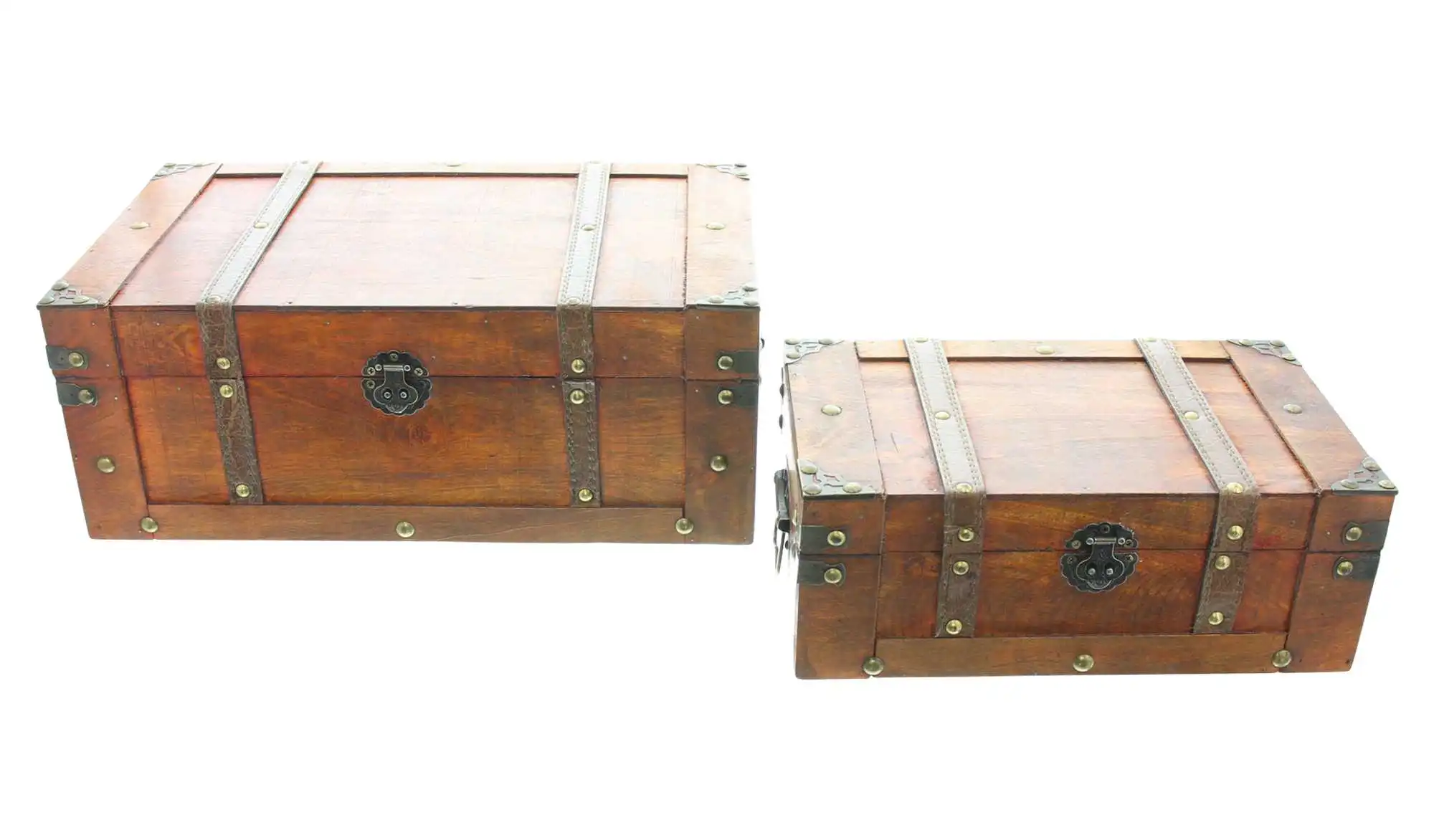 Truhe "Schatzsuche", 2er Set im Frank Flechtwaren Online Shop für Truhen kaufen Truhe "Schatzsuche", 2er Set im Frank Flechtwaren Online Shop für Truhen kaufen