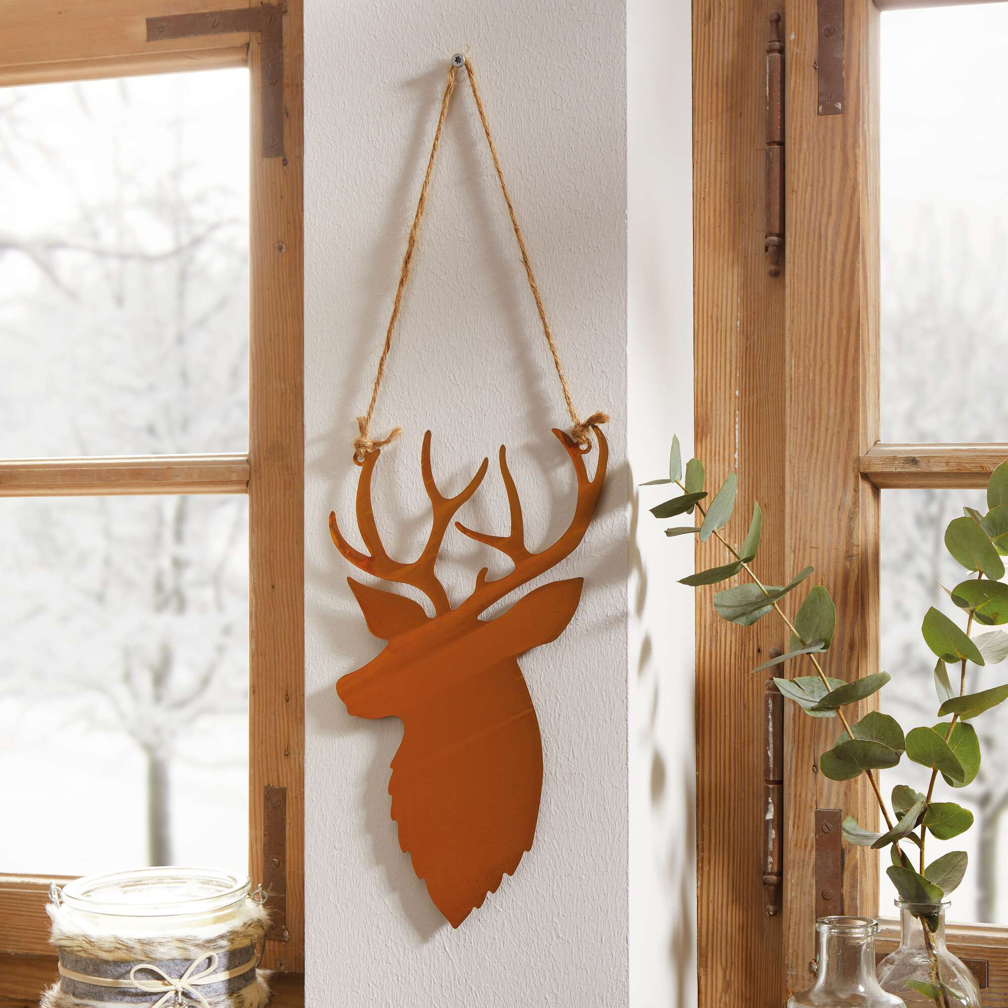 Hänger "Hirsch"  im Frank Flechtwaren Online Shop für Herbst kaufen
