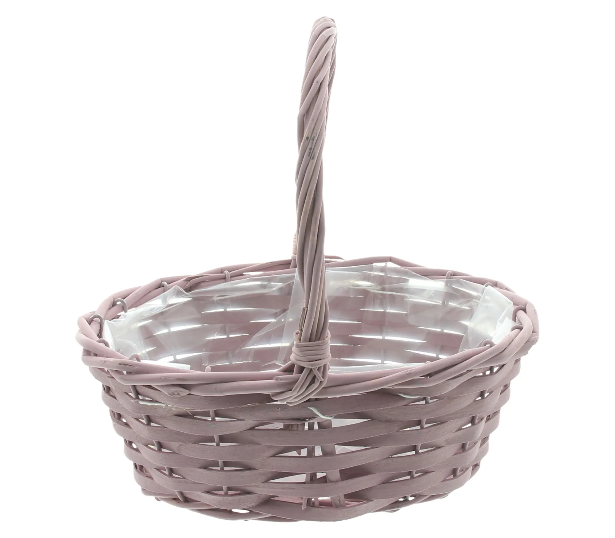 Bügelkörbchen "Zartrosa"  im Frank Flechtwaren Online Shop für Pastelltöne kaufen