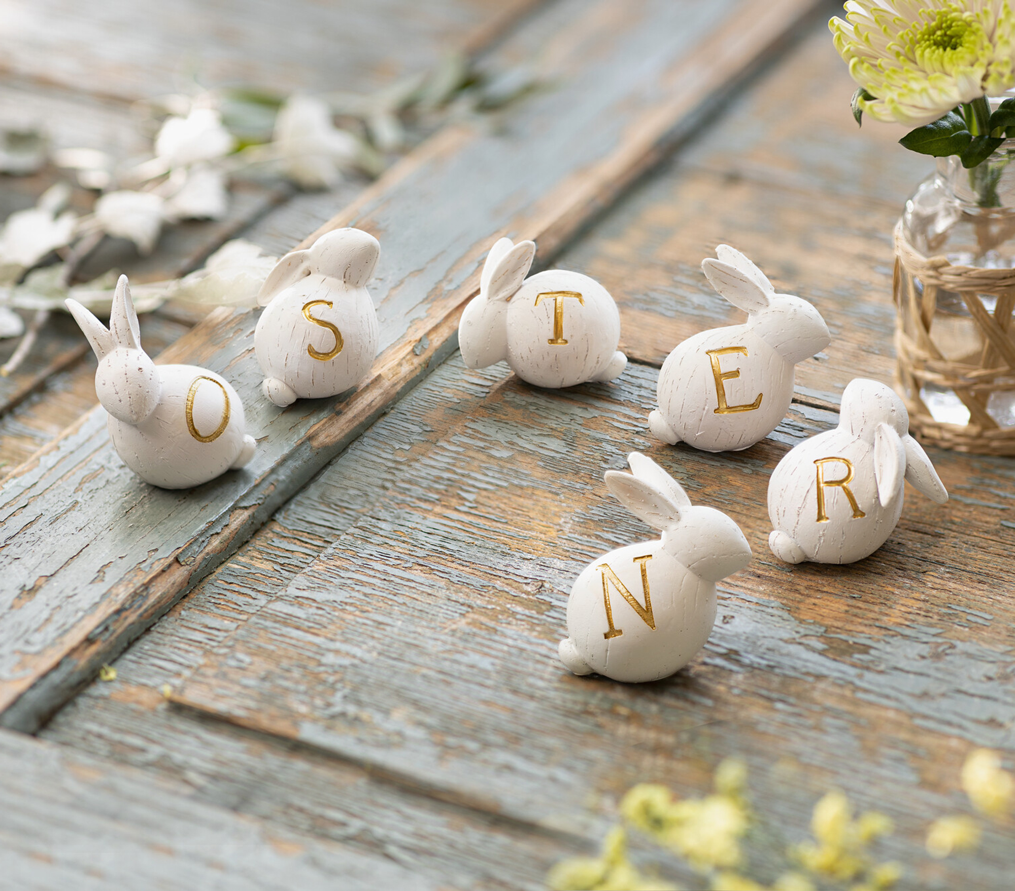 Hase "Osterbande", 6er Set im Frank Flechtwaren Online Shop für Ostern kaufen Hase "Osterbande", 6er Set im Frank Flechtwaren Online Shop für Ostern kaufen