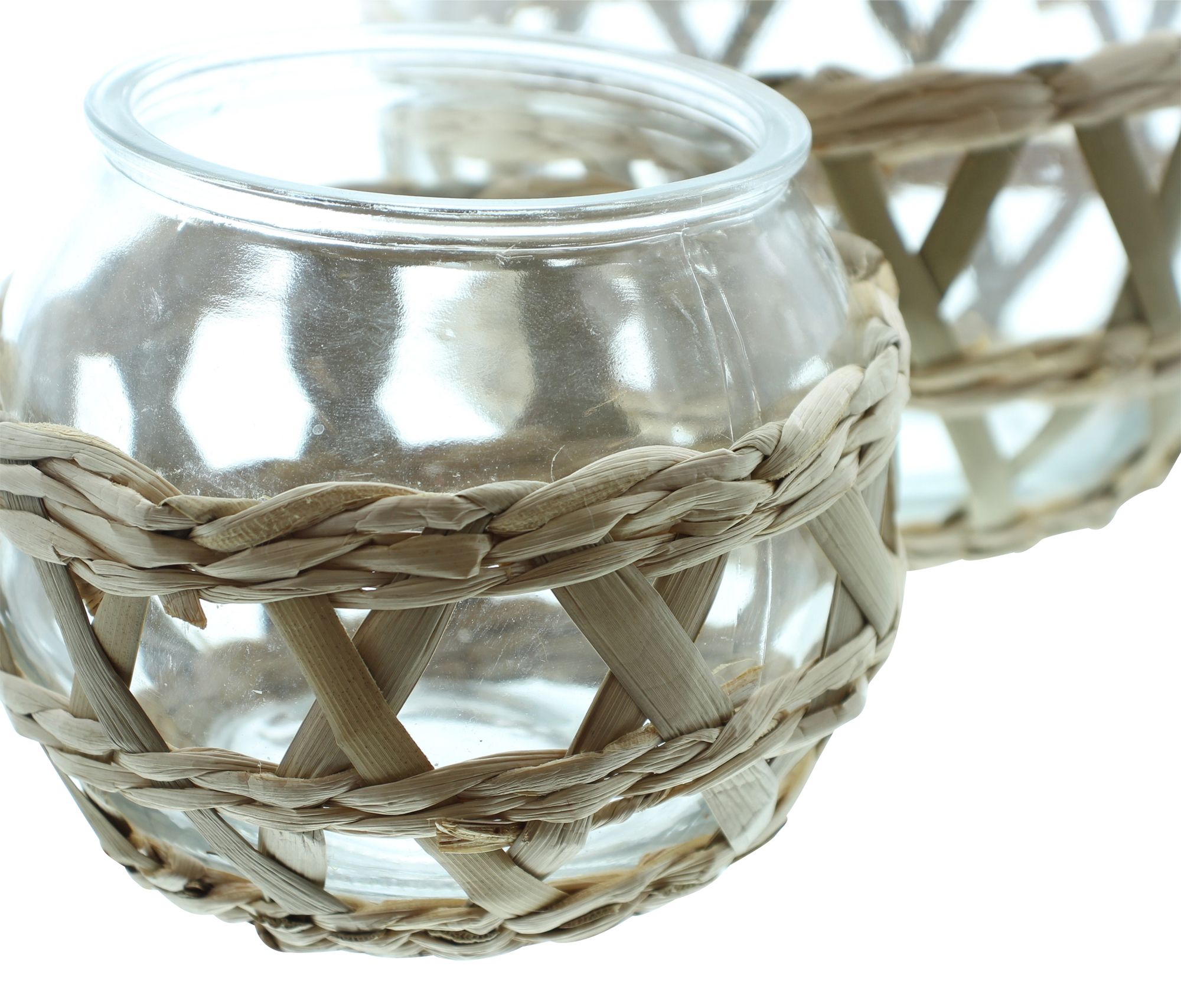 Windlicht "Geflecht", 2er Set im Frank Flechtwaren Online Shop für Ostern kaufen Windlicht "Geflecht", 2er Set im Frank Flechtwaren Online Shop für Ostern kaufen