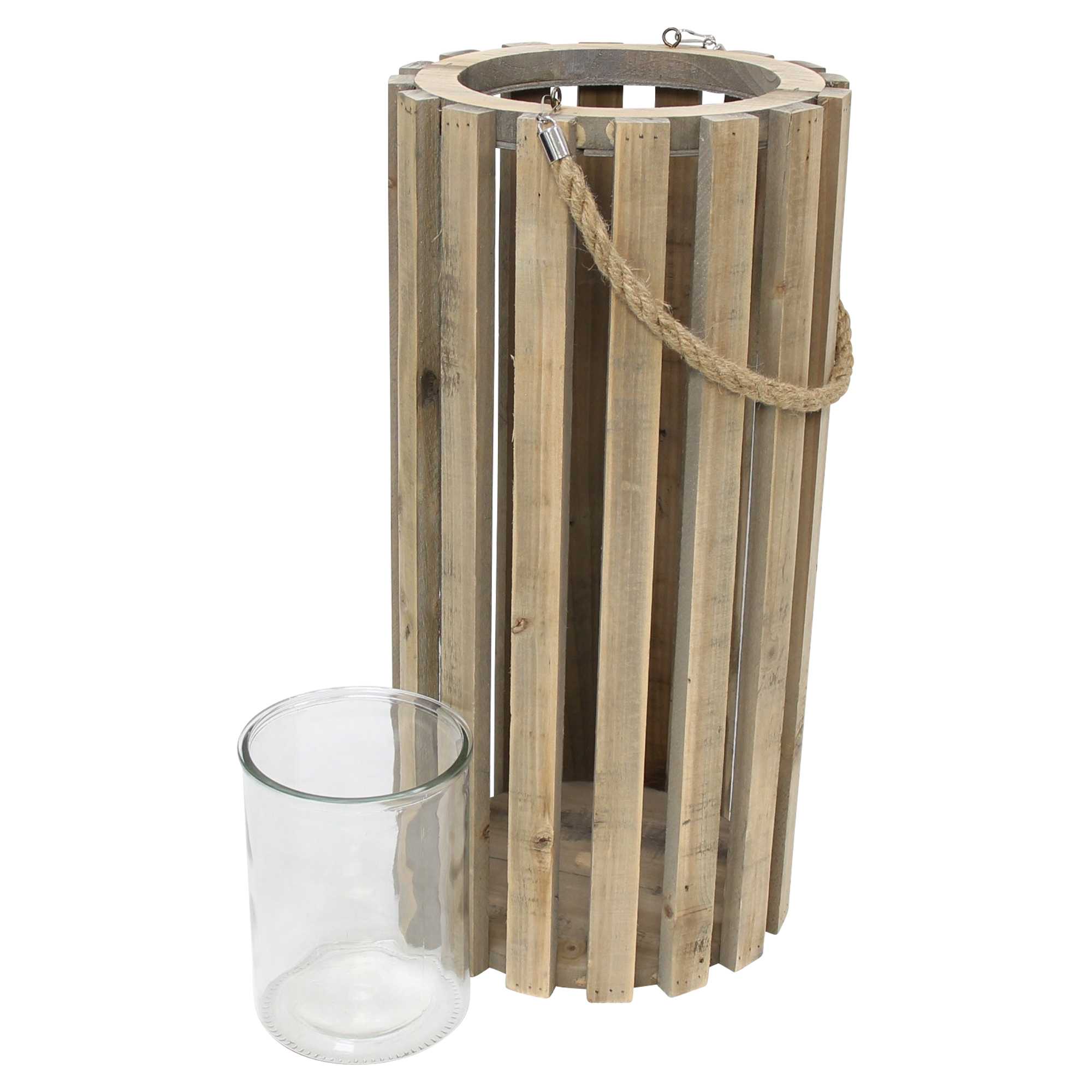 Holzlaterne "Recycling-Chic" im Frank Flechtwaren Online Shop für Laternen kaufen Holzlaterne "Recycling-Chic" im Frank Flechtwaren Online Shop für Laternen kaufen