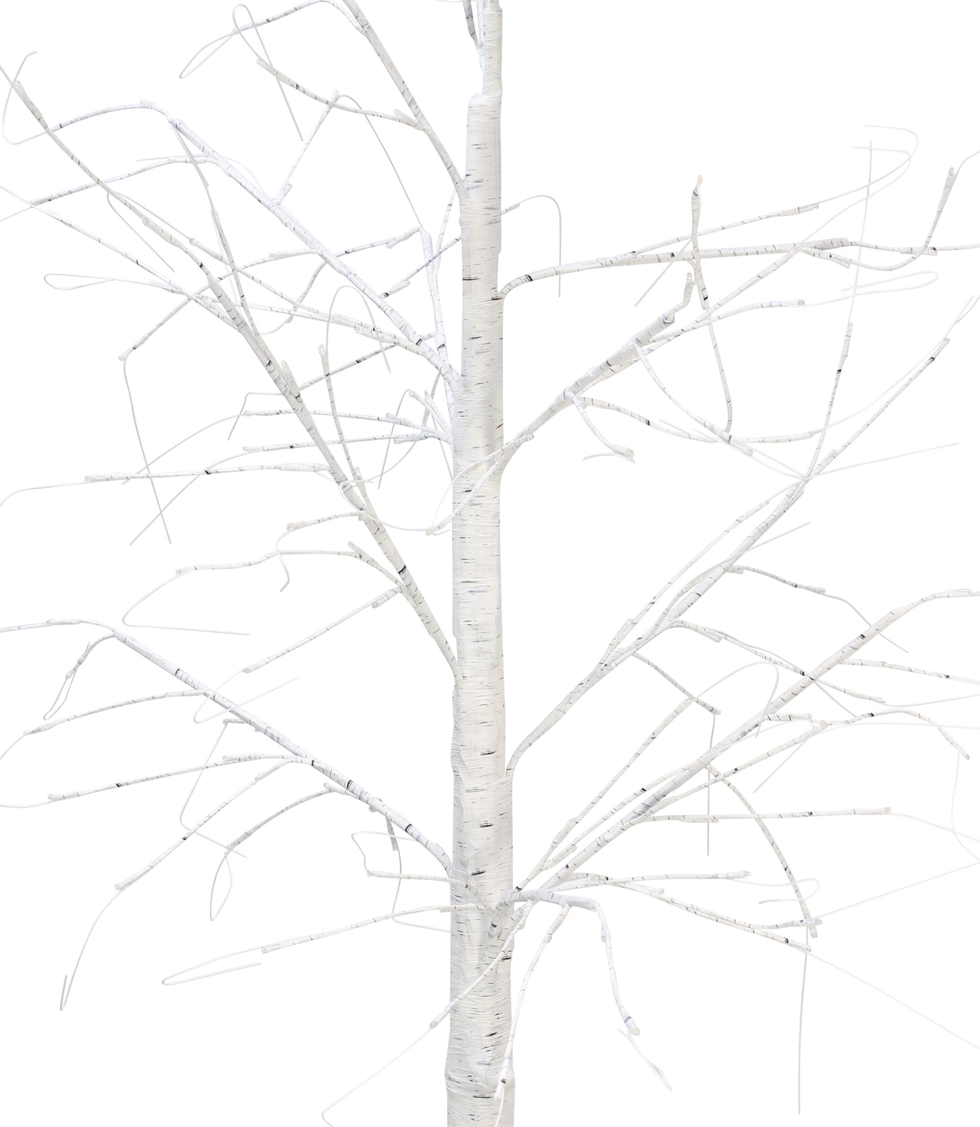 Großer LED-Baum "White Christmas"  im Frank Flechtwaren Online Shop für Weihnachtliche LED-Deko kaufen