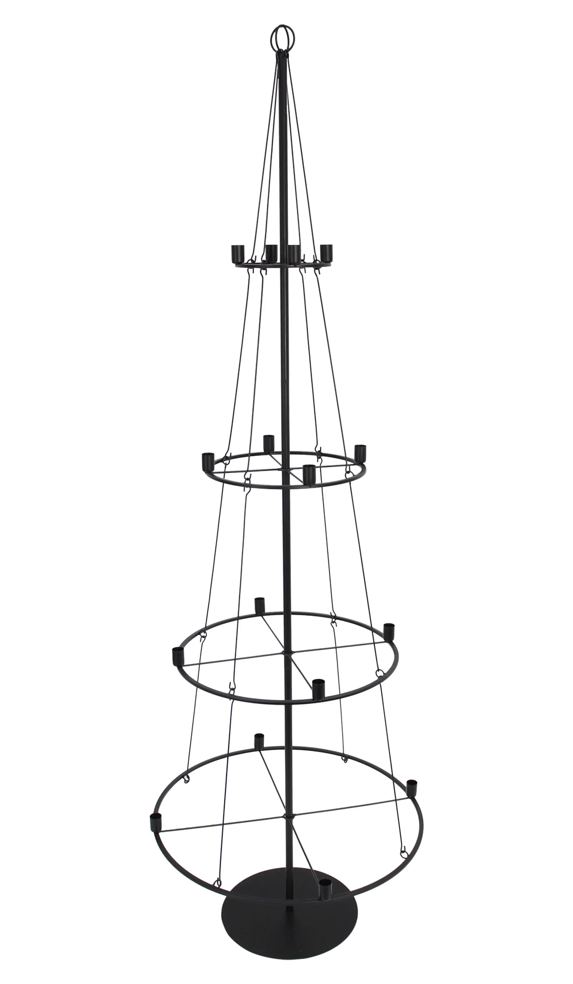 Metallbaum "Pyramide", groß im Frank Flechtwaren Online Shop für Tannenbäume kaufen Metallbaum "Pyramide", groß im Frank Flechtwaren Online Shop für Tannenbäume kaufen