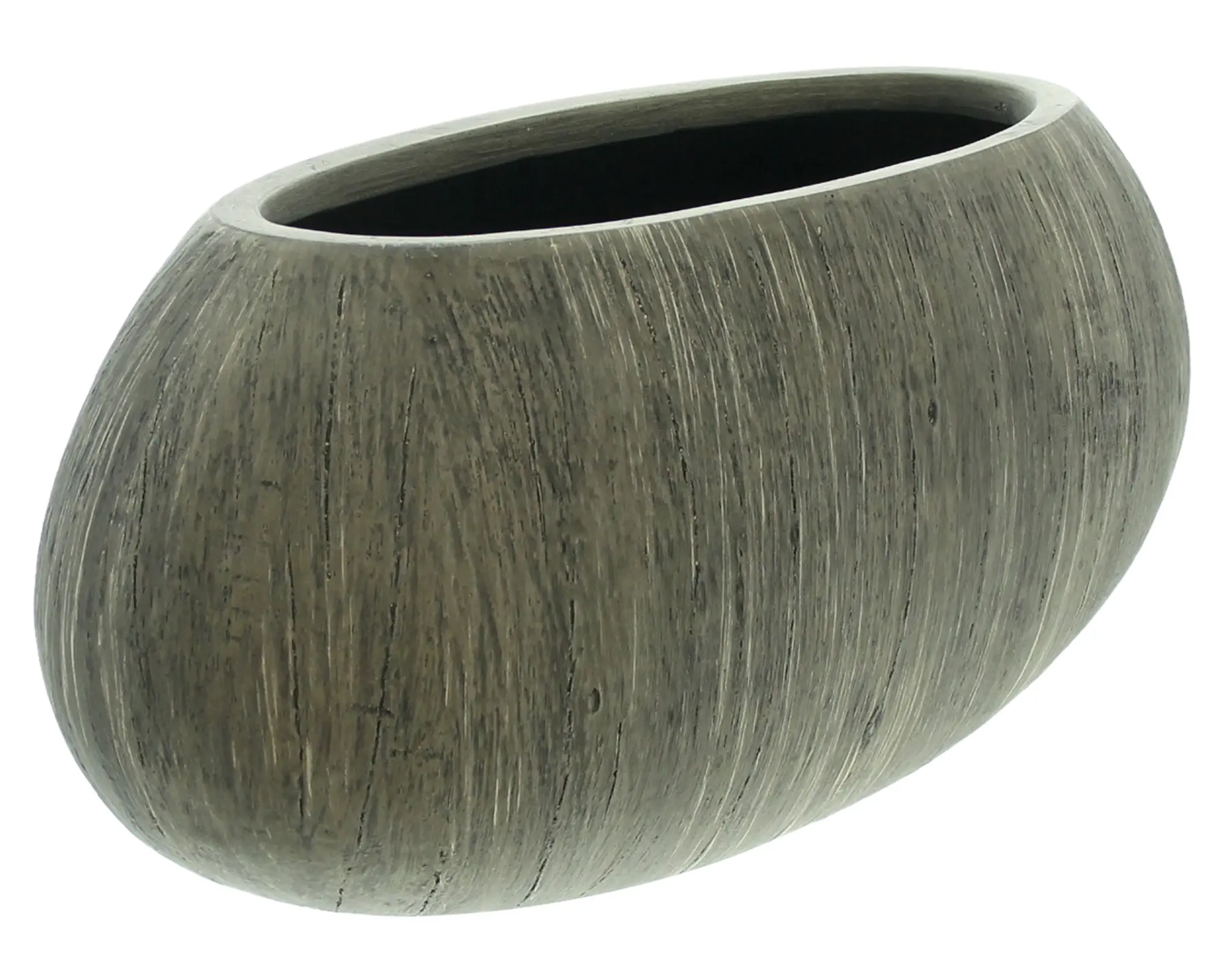 Pflanzschale "Woodgrey"  im Frank Flechtwaren Online Shop für Pflanztöpfe kaufen