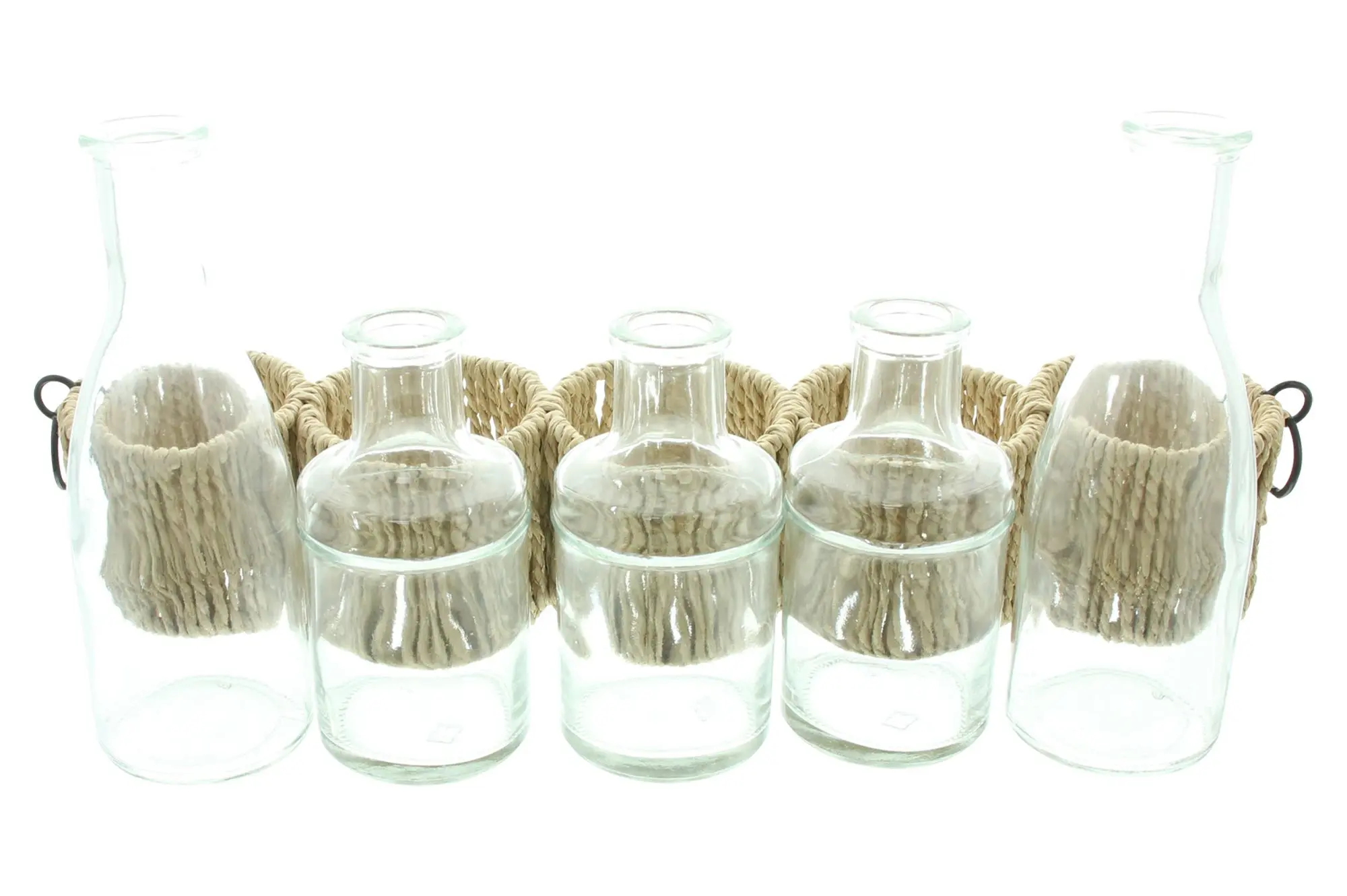 Vasenset "Bottles"  im Frank Flechtwaren Online Shop für Dekovasen kaufen