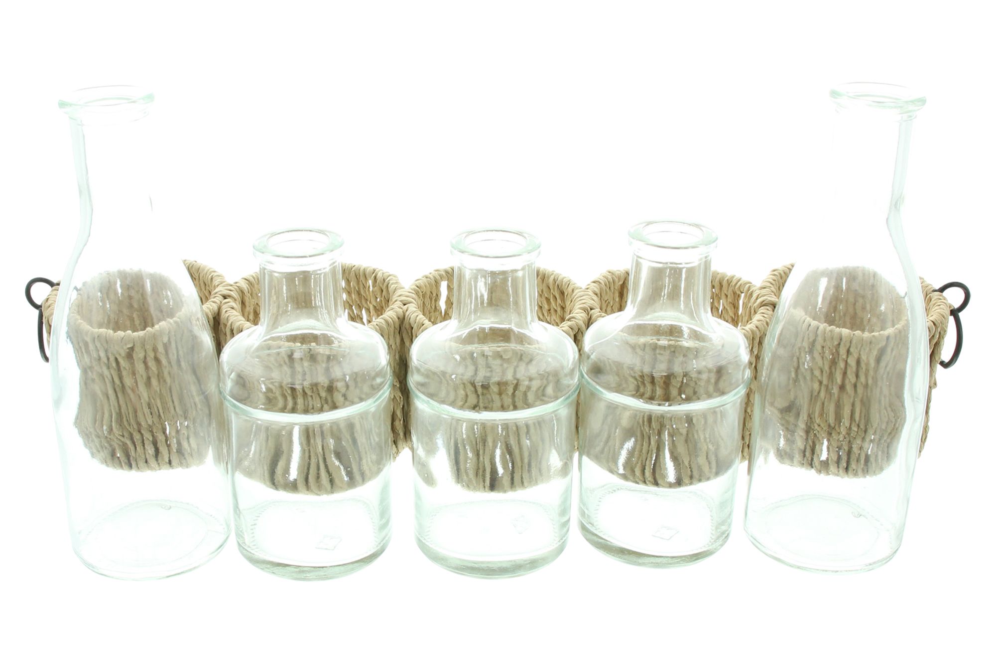 Vasenset "Bottles"  im Frank Flechtwaren Online Shop für Dekovasen kaufen