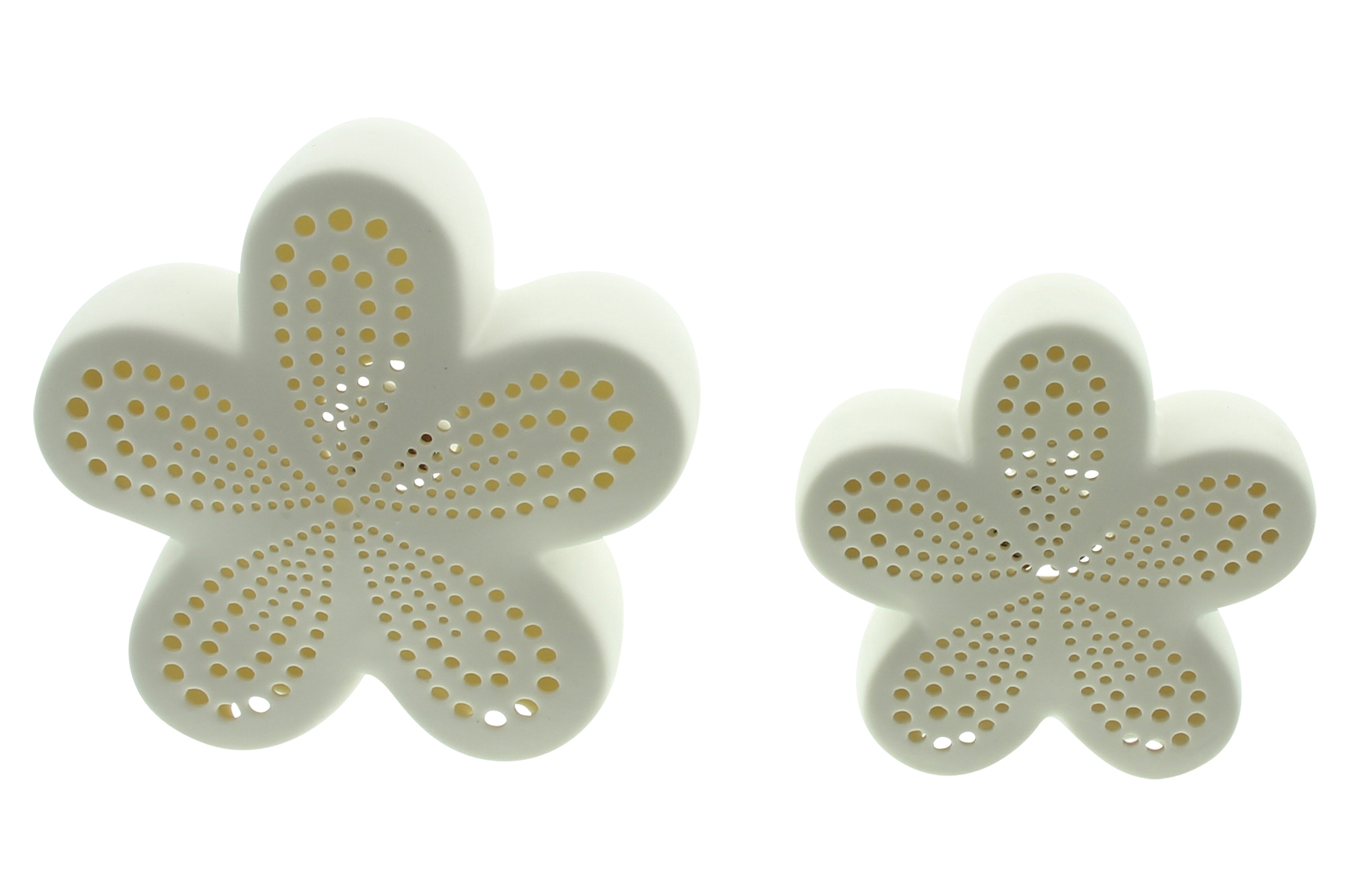 LED-Blume "White", 2er Set im Frank Flechtwaren Online Shop für Ostern kaufen LED-Blume "White", 2er Set im Frank Flechtwaren Online Shop für Ostern kaufen