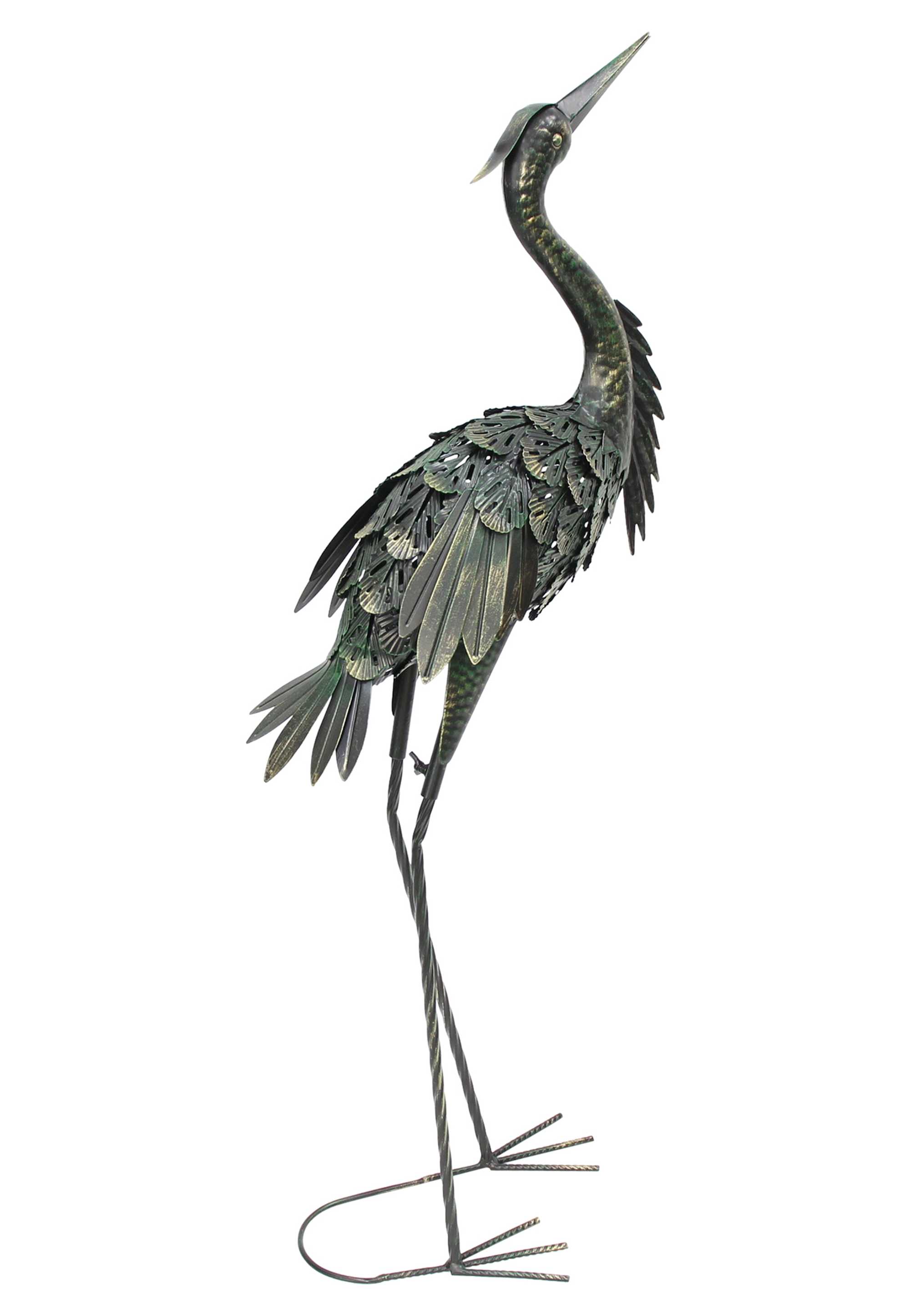 Metallvogel "Reiher" im Frank Flechtwaren Online Shop für Gartenfiguren kaufen Metallvogel "Reiher" im Frank Flechtwaren Online Shop für Gartenfiguren kaufen