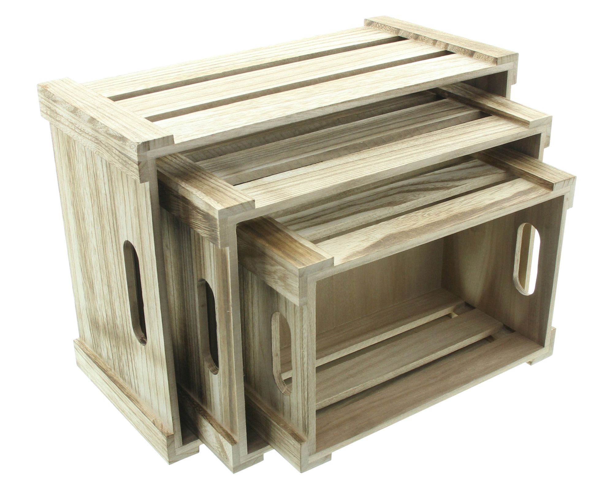 Holzkiste "Basic", 3er Set im Frank Flechtwaren Online Shop für Ostern kaufen Holzkiste "Basic", 3er Set im Frank Flechtwaren Online Shop für Ostern kaufen